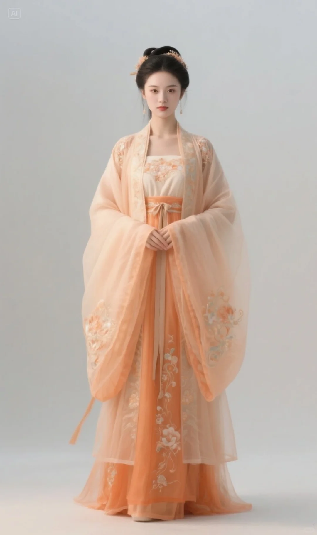 古风美人图，汉服汉女服饰