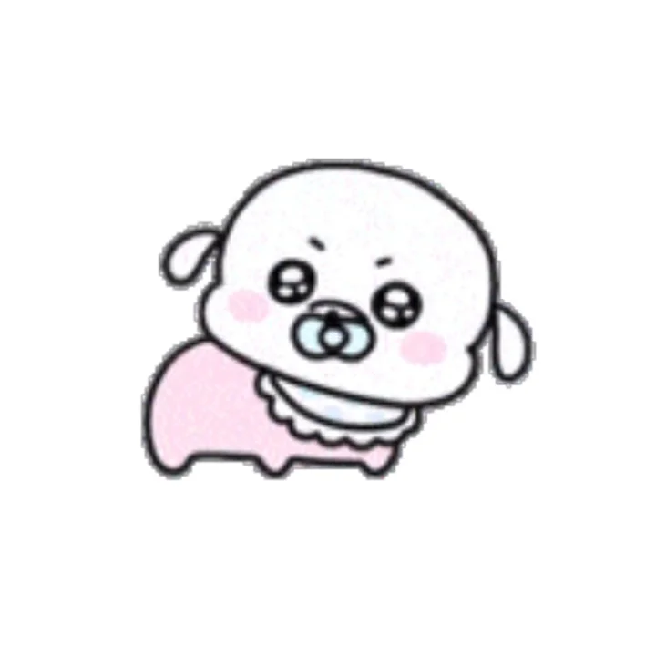 𝘀𝗵𝗮𝗿𝗲｜奶嘴小狗这个萌