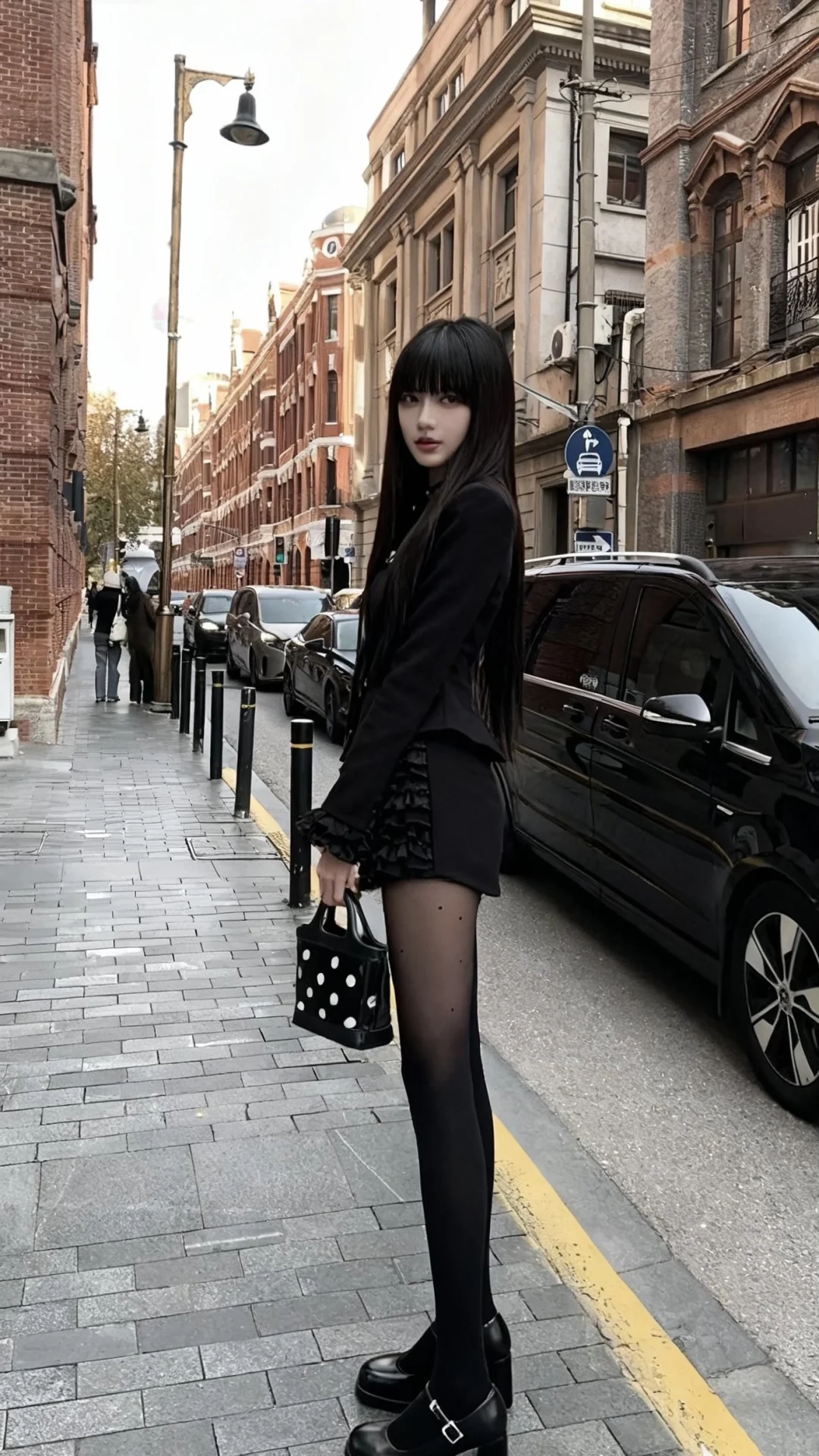 街头街拍机能风美女，酷感未来科技壁纸推荐