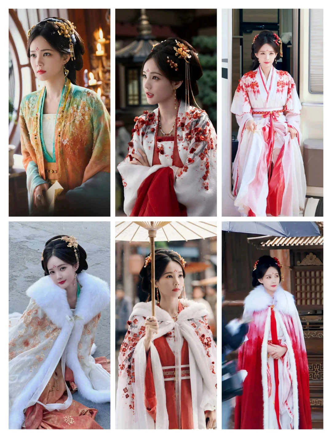 书卷一梦 李一桐的38套造型