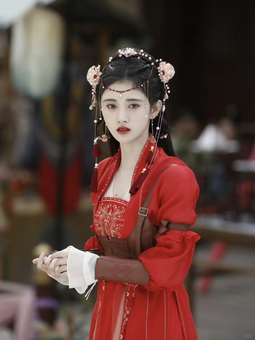 考古鞠婧祎的古装造型✨从青涩到封神