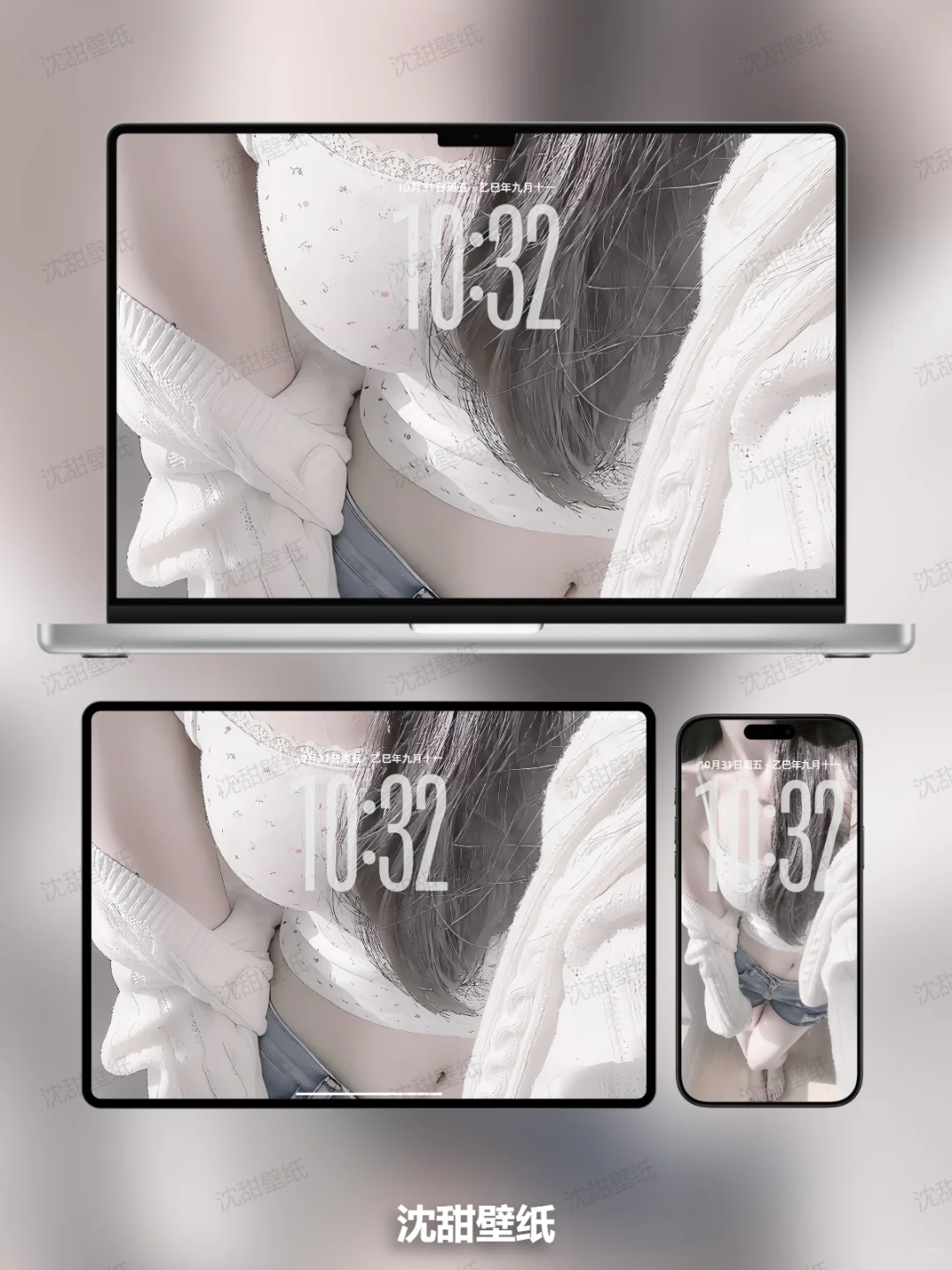 手机壁纸4K高清动漫美女，无水印免费存图！