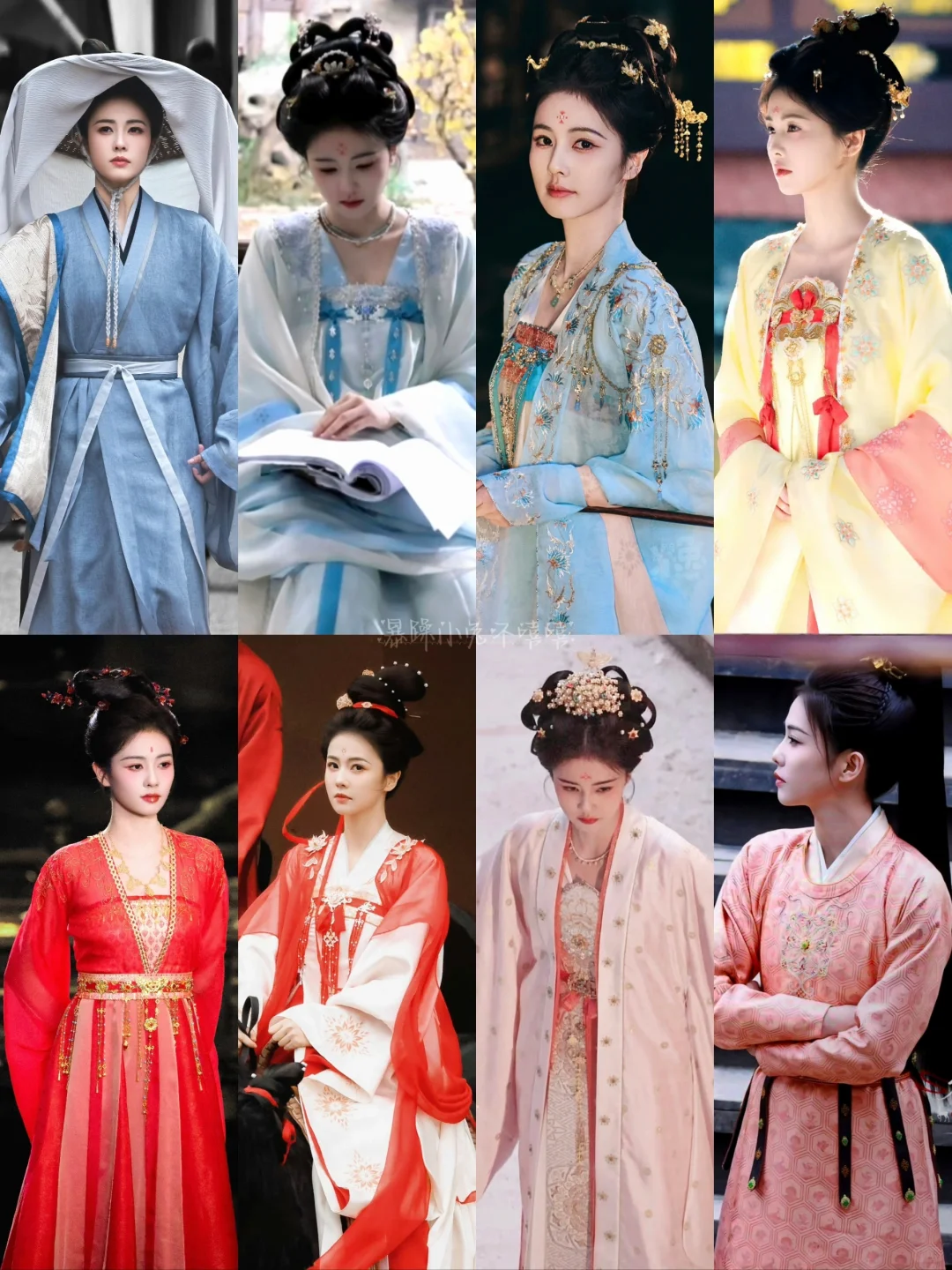 白鹿待播剧《唐宫奇案》李佩仪的30套造型