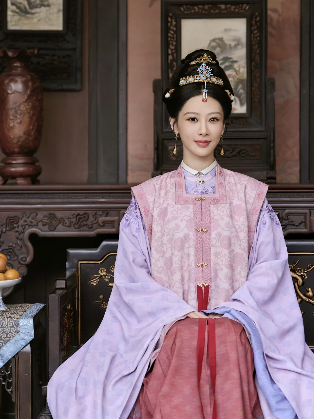 女明星的明制造型合集✨把中式韵味焊在身上