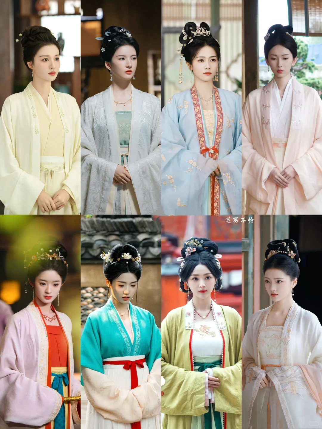 被女明星的宋制造型美哭✨