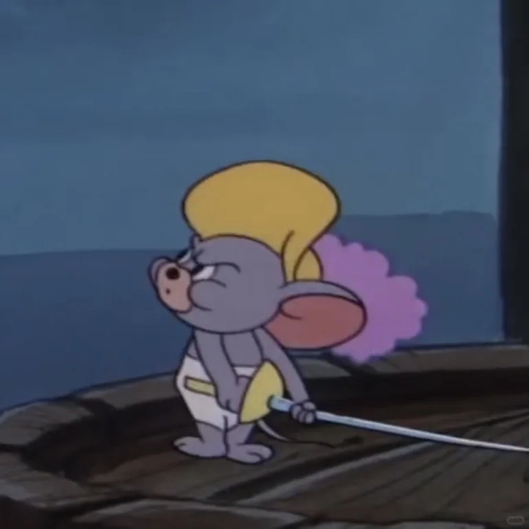 泰菲表情包合集｜猫和老鼠表情包12