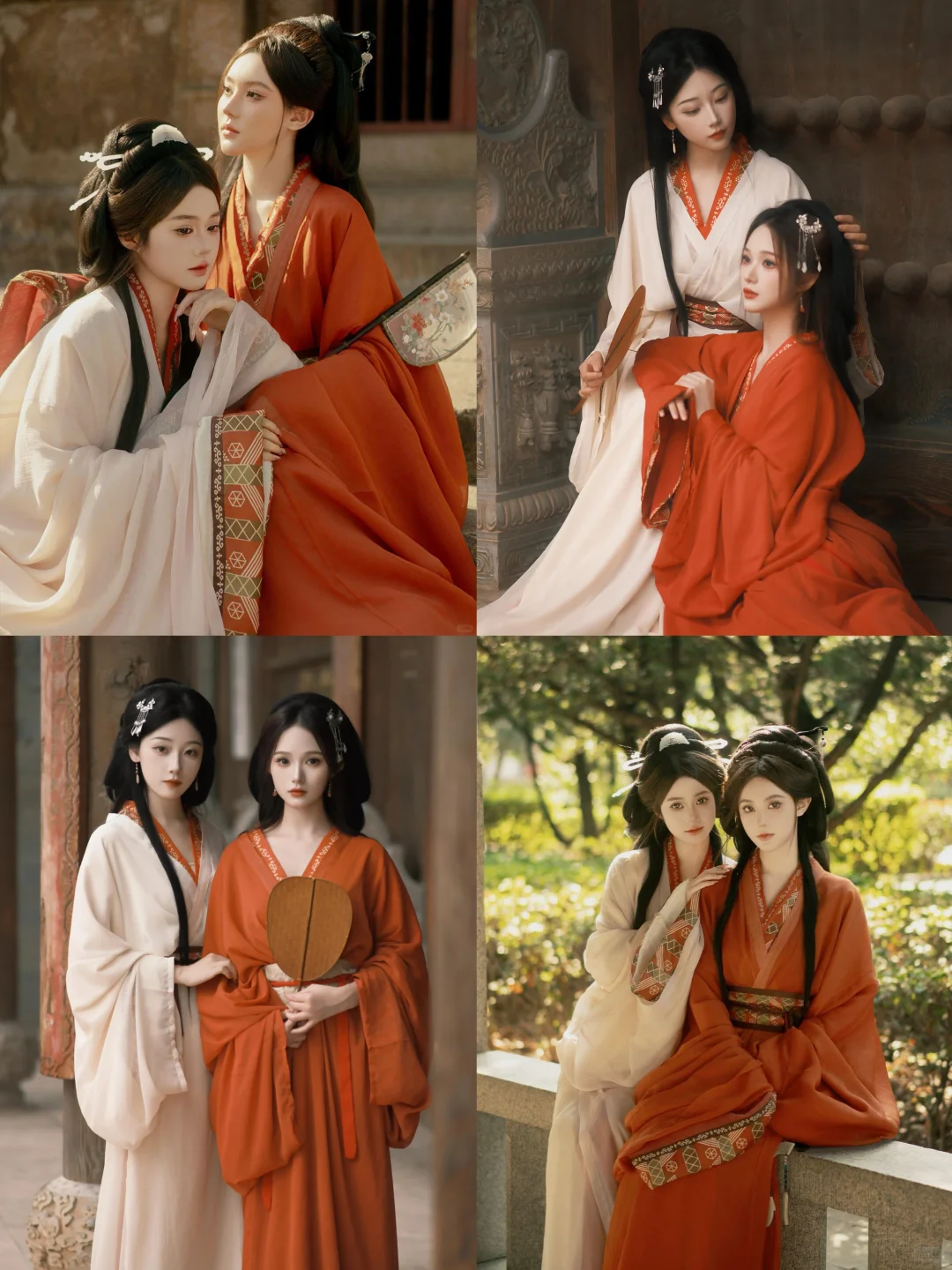 苏州闺蜜汉服写真合集❗️超多风格任选不踩雷
