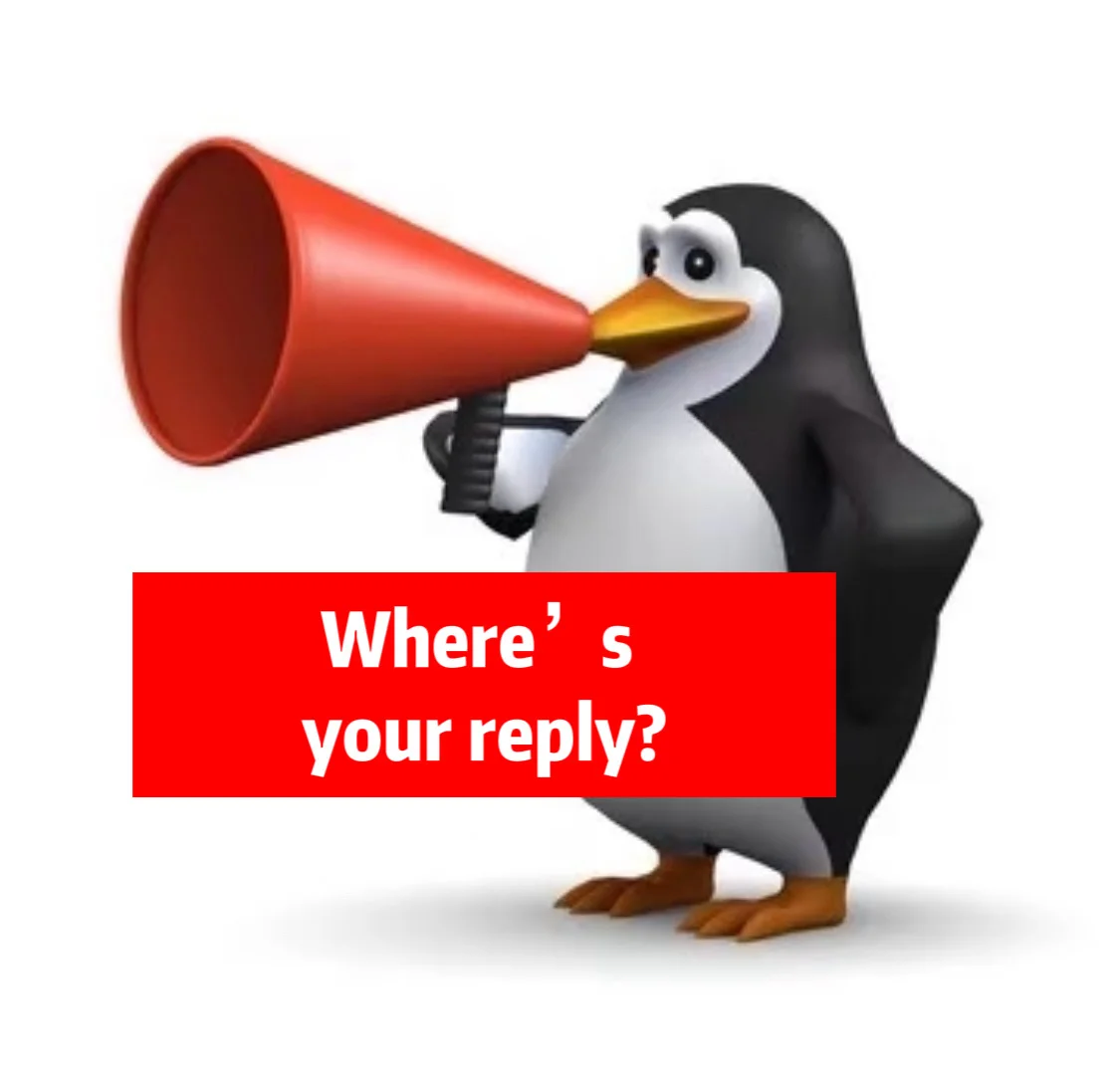 一个外贸表情包，不理我的老外回消息了