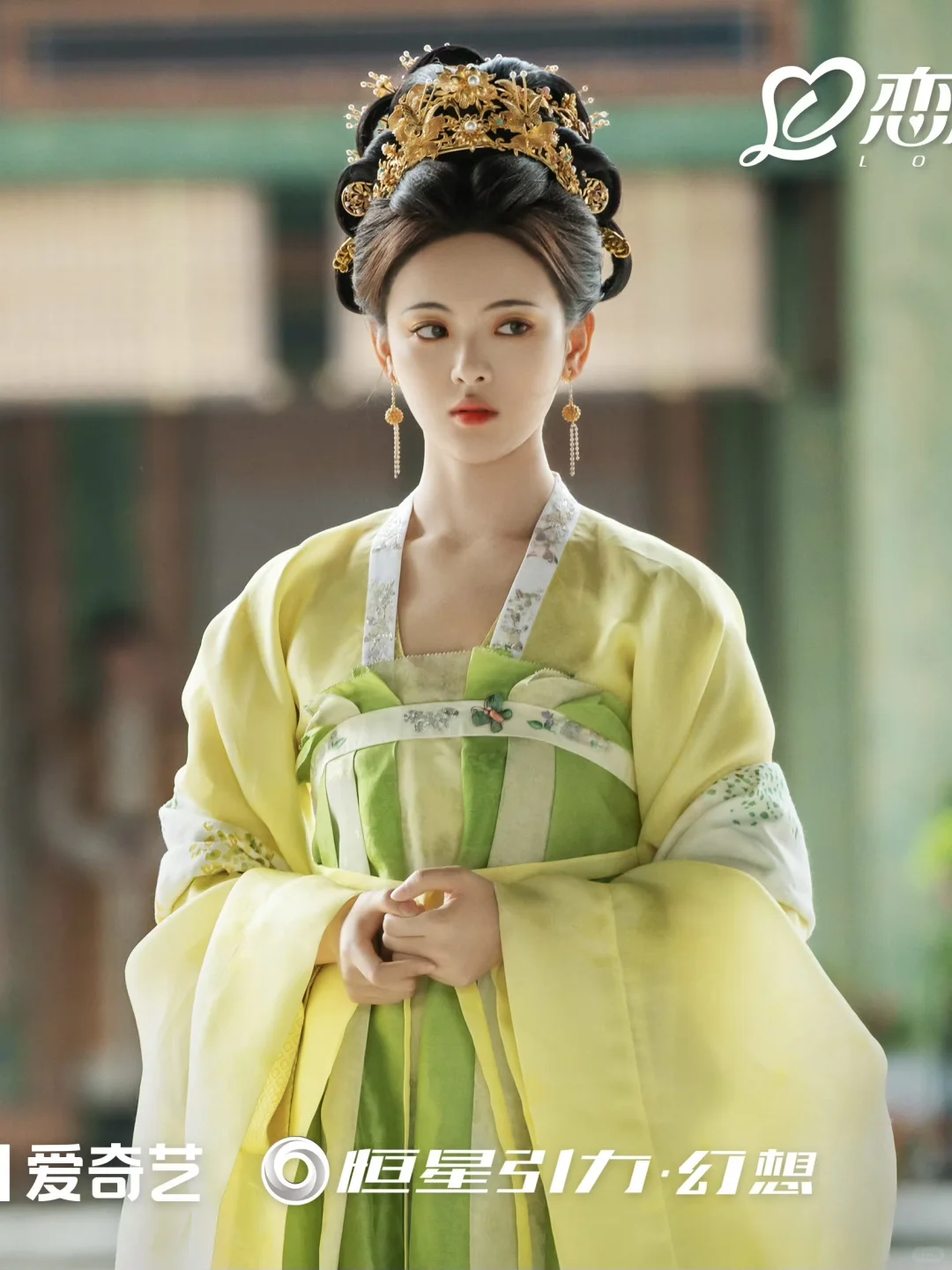 影视剧里的齐胸襦裙造型，女明星们美到窒息✨