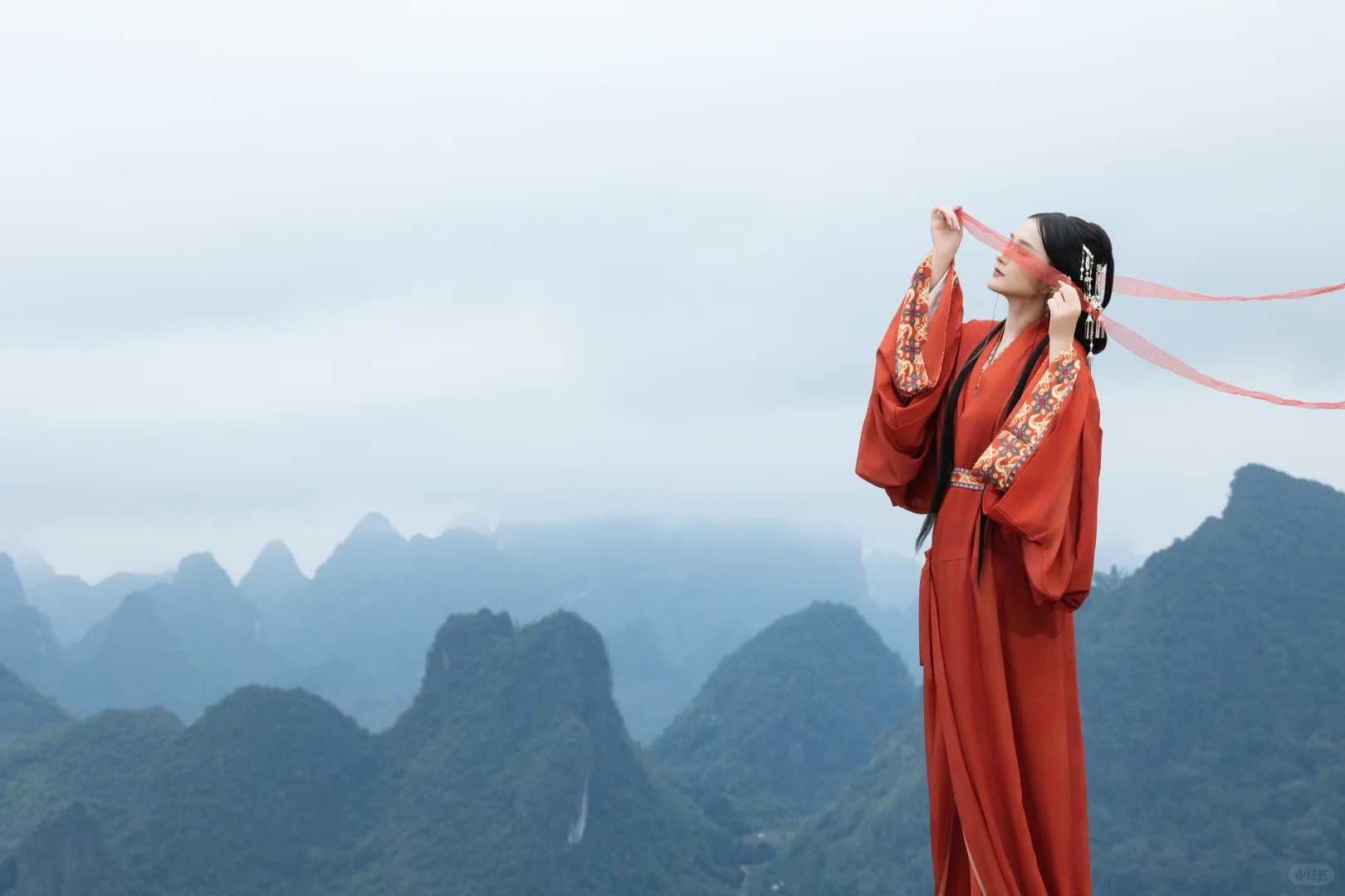 在阳朔拍到了人生照片