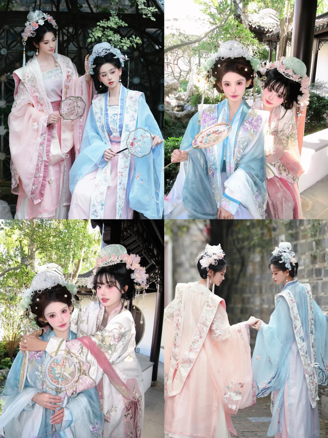 苏州闺蜜汉服写真合集❗️超多风格任选不踩雷