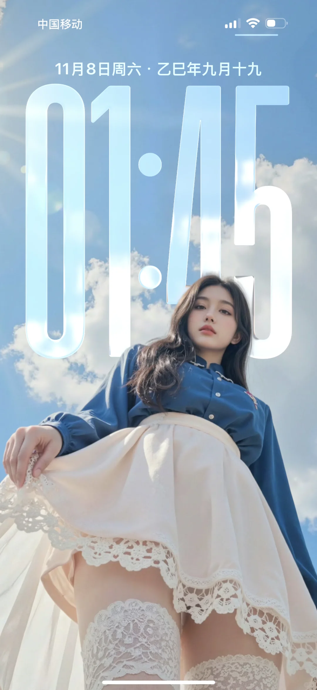 这是你梦中的壁纸吗？蓝调！