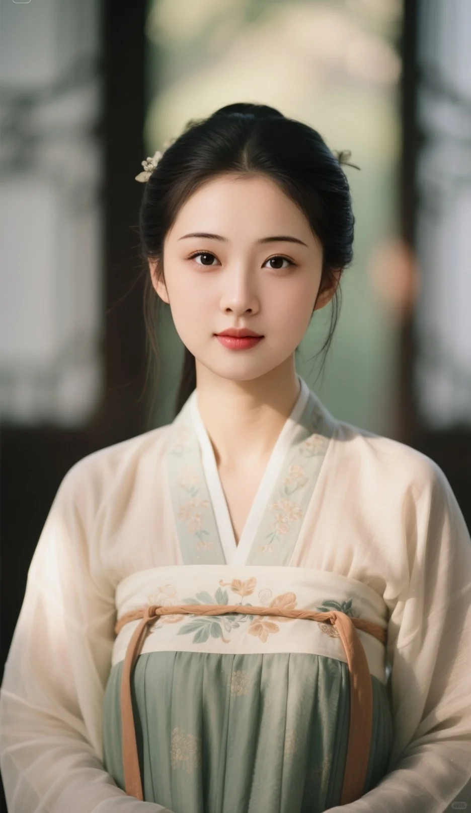 啊啊啊她真的太适合汉服了！