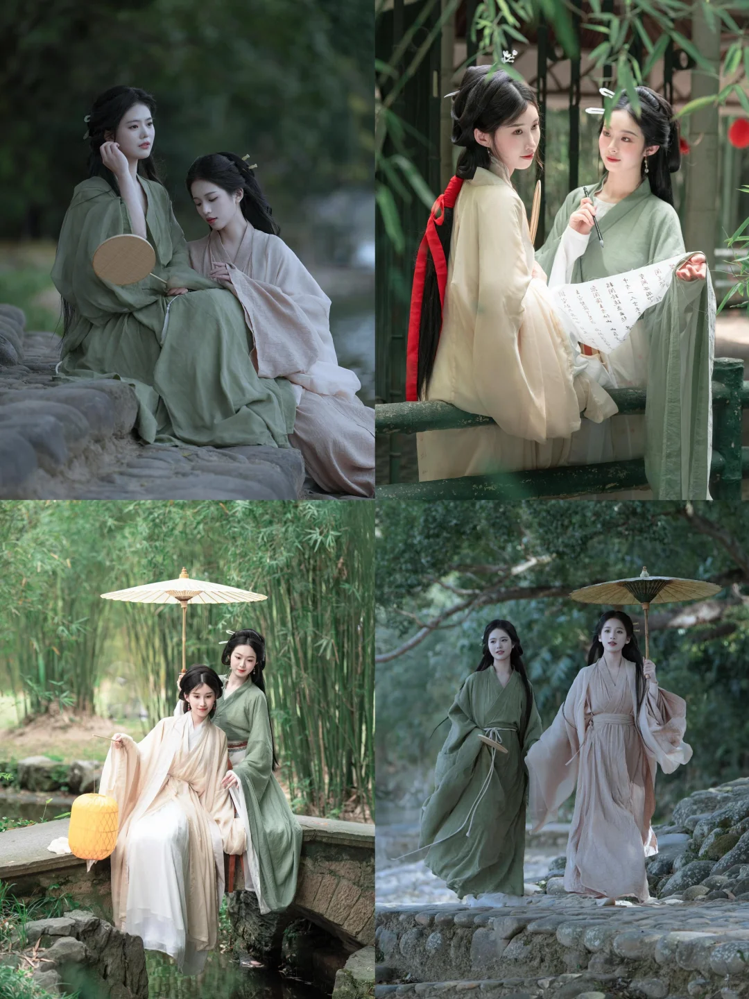 苏州闺蜜汉服写真合集❗️超多风格任选不踩雷