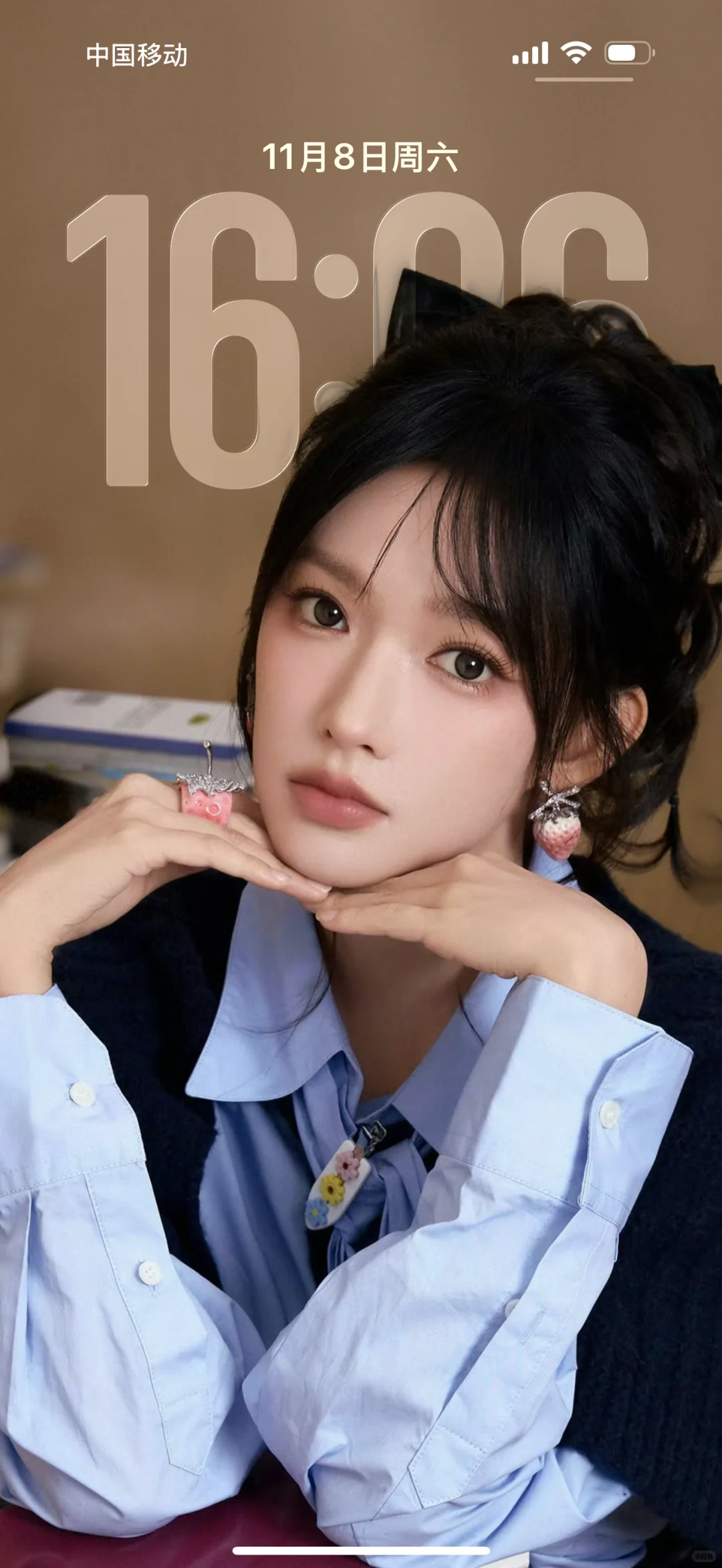 程潇？这张壁纸真的太绝了！