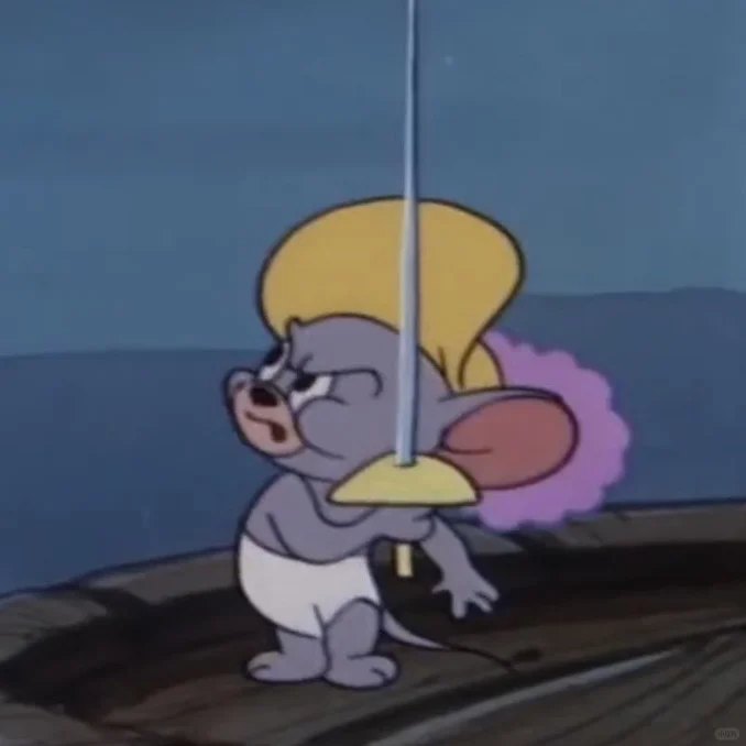 泰菲表情包合集｜猫和老鼠表情包12