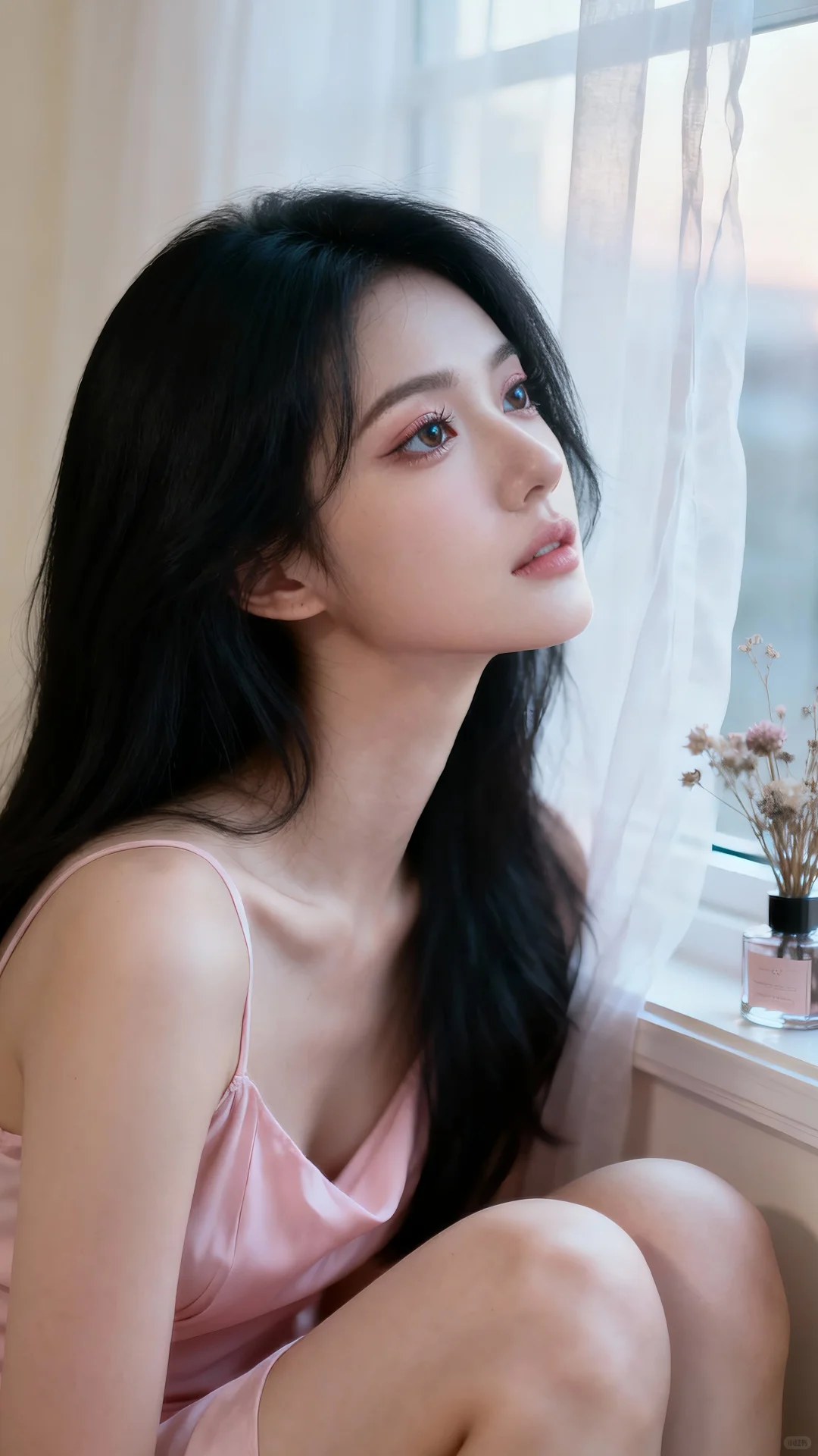 美到窒息的氛围感美女壁纸！