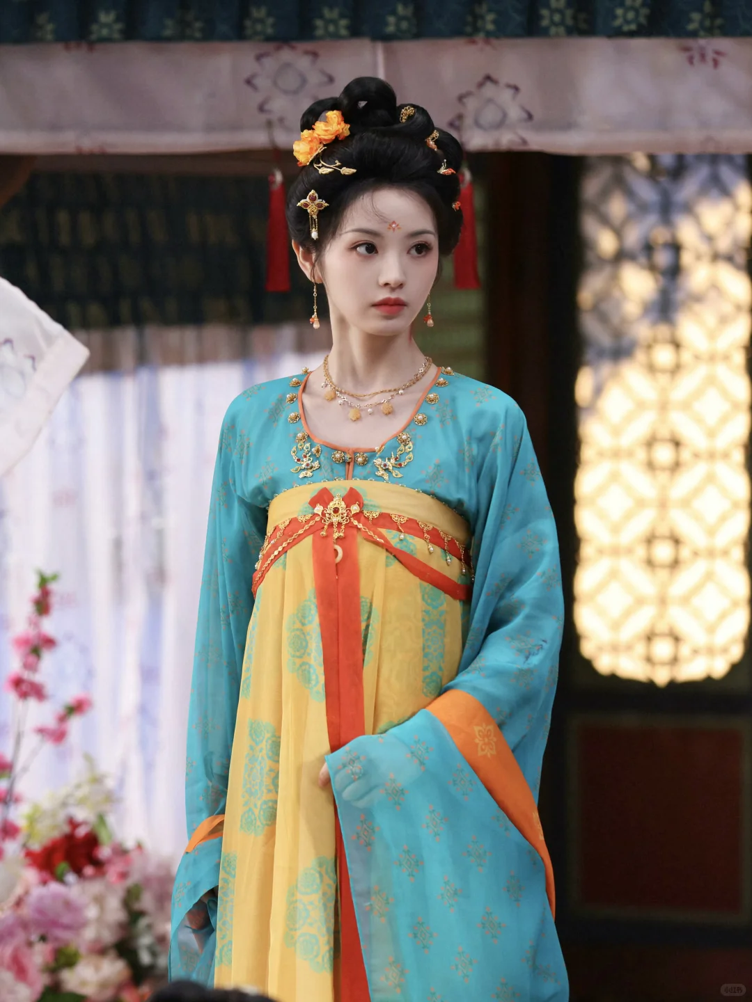 影视剧里的齐胸襦裙造型，女明星们美到窒息✨