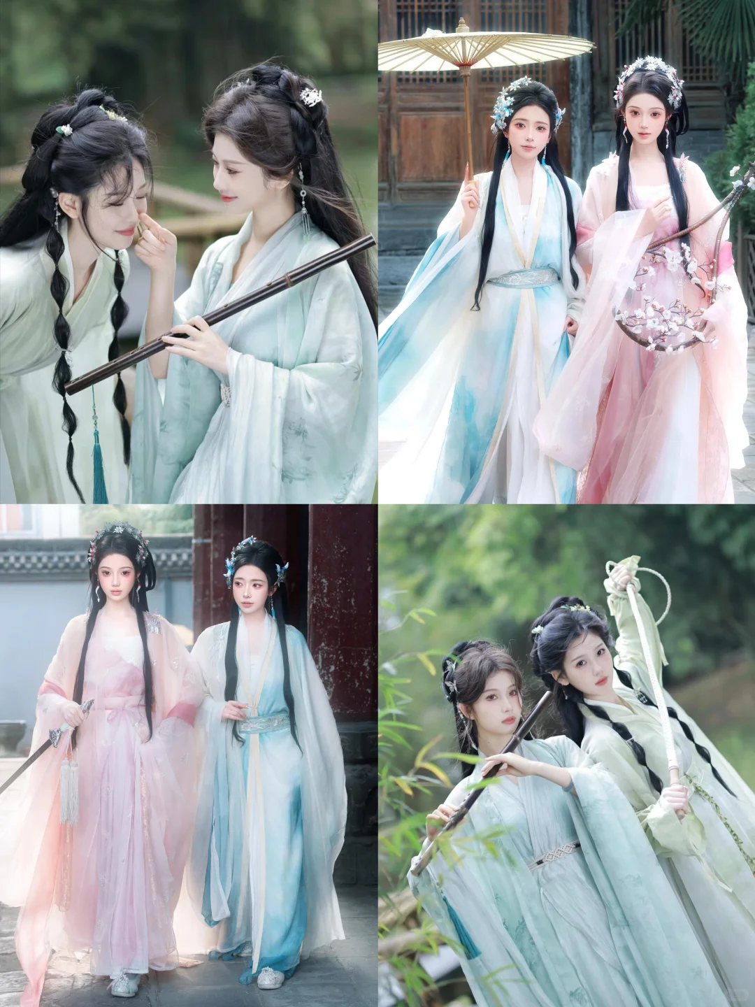 苏州闺蜜汉服写真合集❗️超多风格任选不踩雷