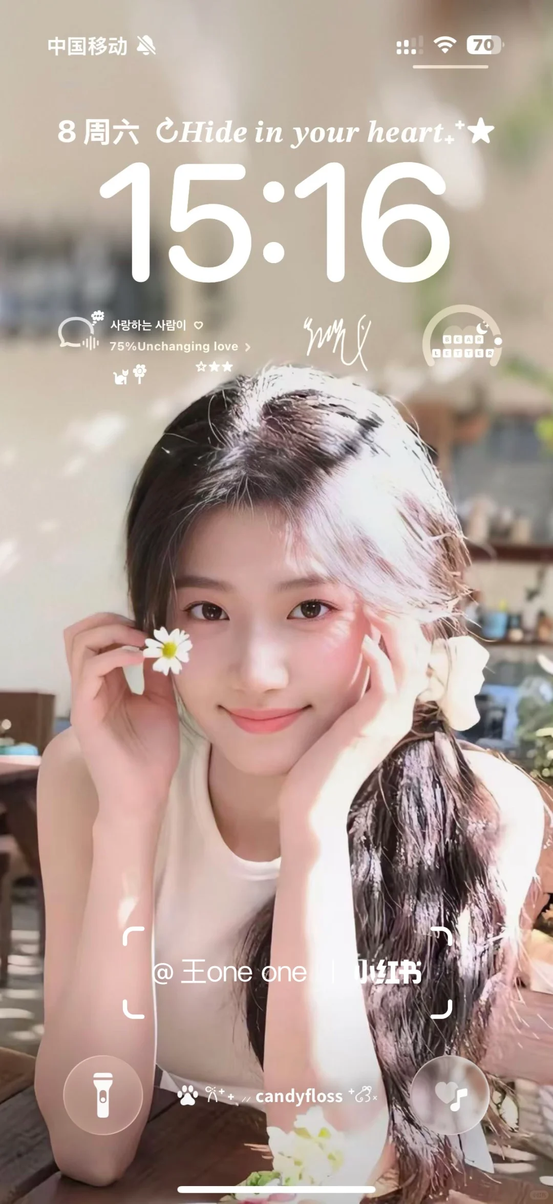 快用这个壁纸！我好喜欢！🥰