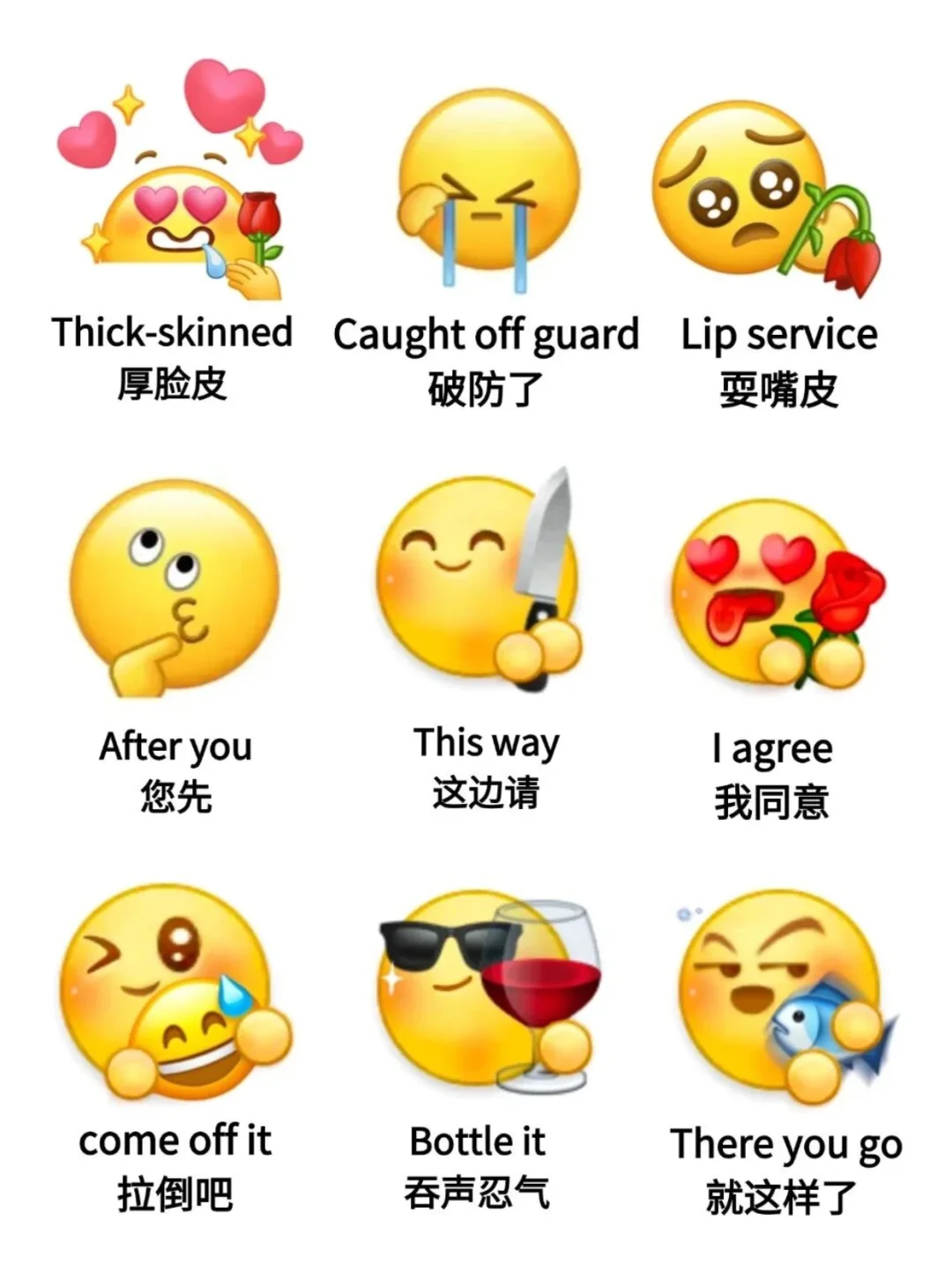 跟着表情包学雅思英语！