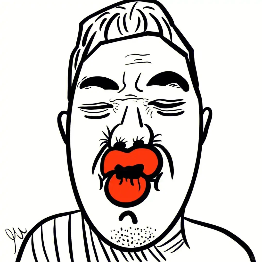 抽象的人就该用抽象的头像