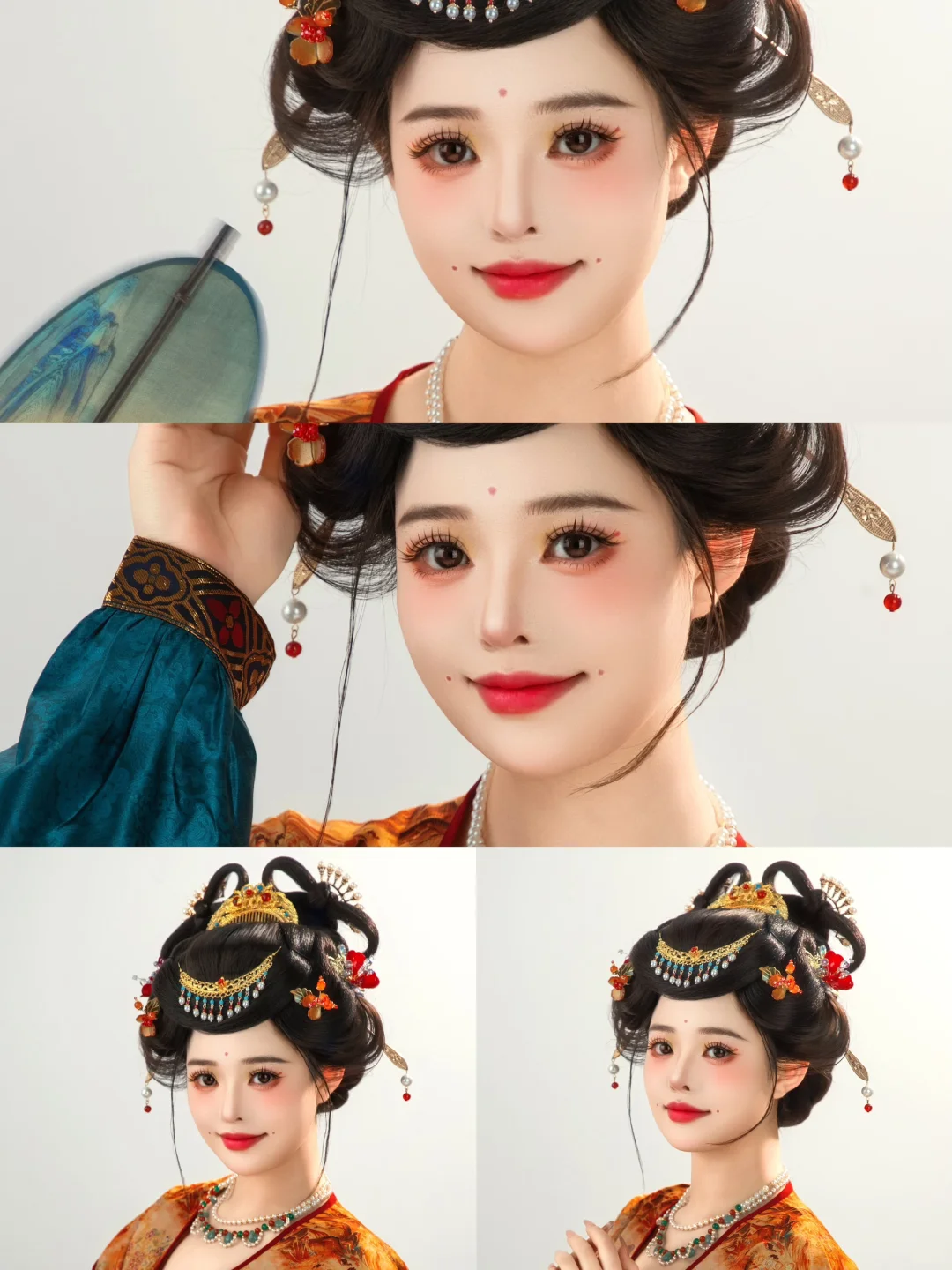 ✨推荐9️⃣种适合不同类型女生的唐风妆造