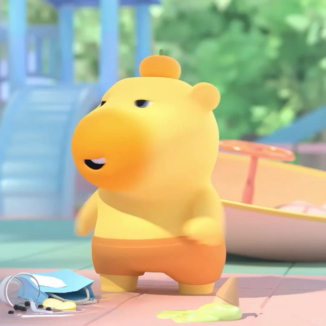 好可爱的甩手噜噜