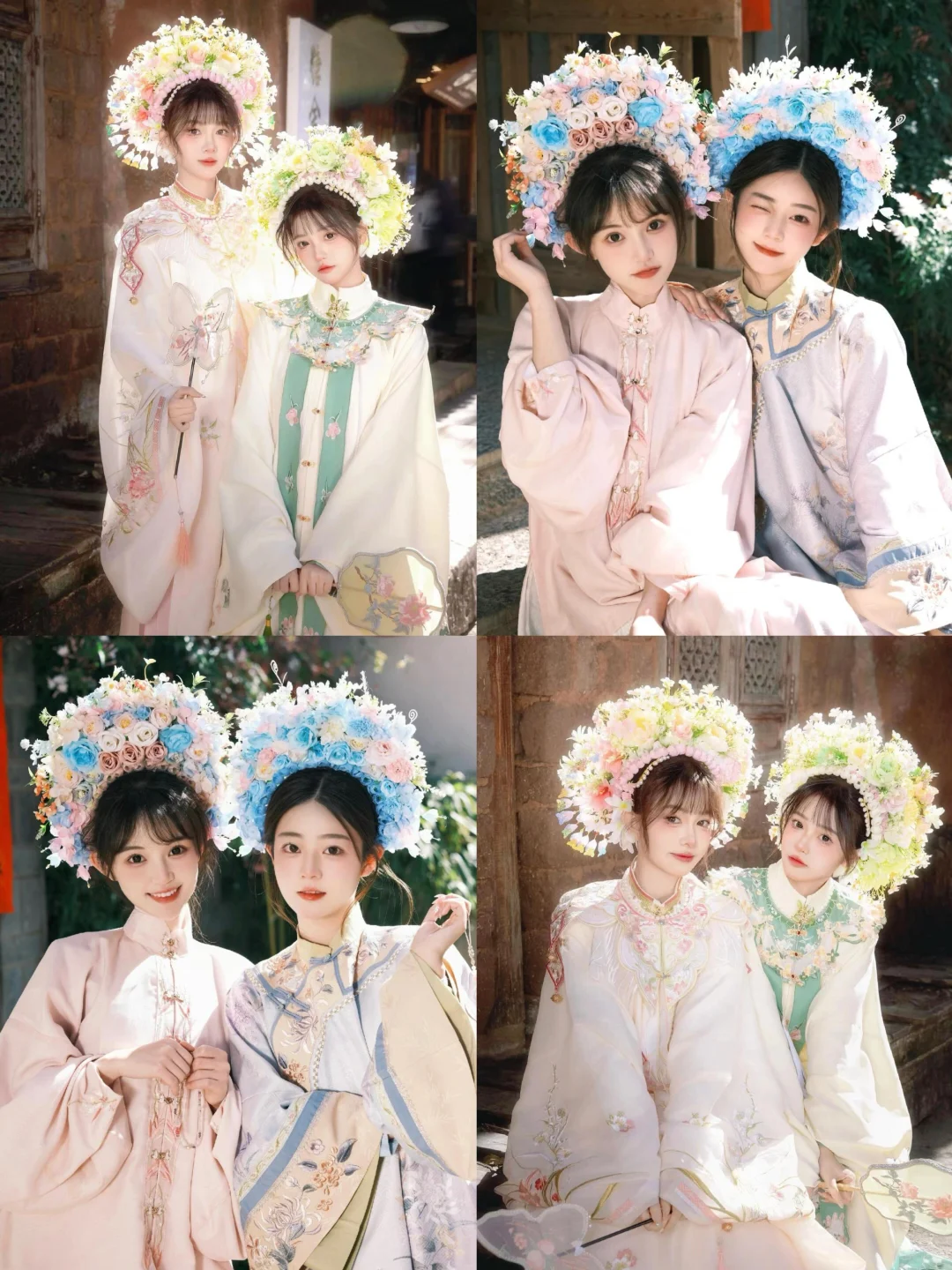 苏州闺蜜汉服写真合集❗️超多风格任选不踩雷