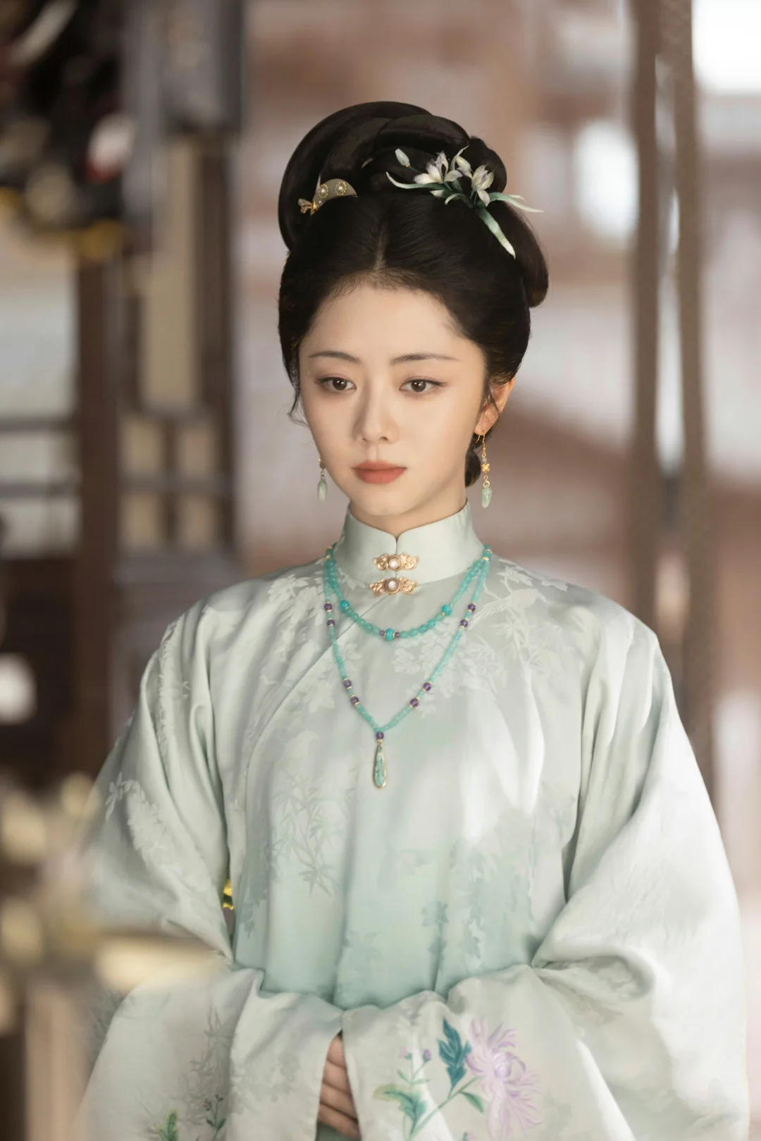 女明星的明制造型合集✨把中式韵味焊在身上