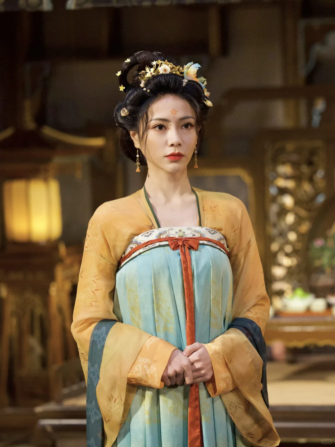 影视剧里的齐胸襦裙造型，女明星们美到窒息✨