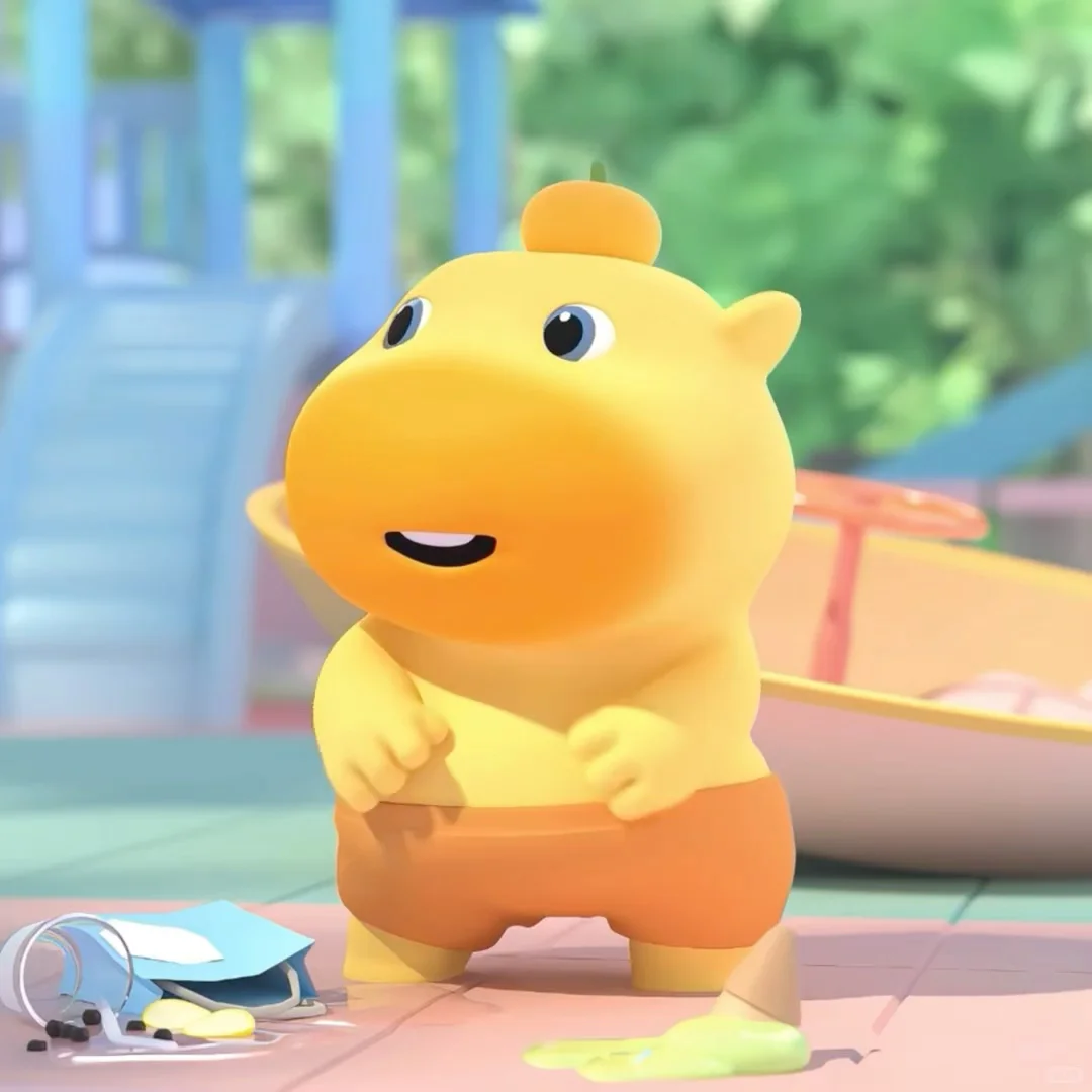 好可爱的甩手噜噜