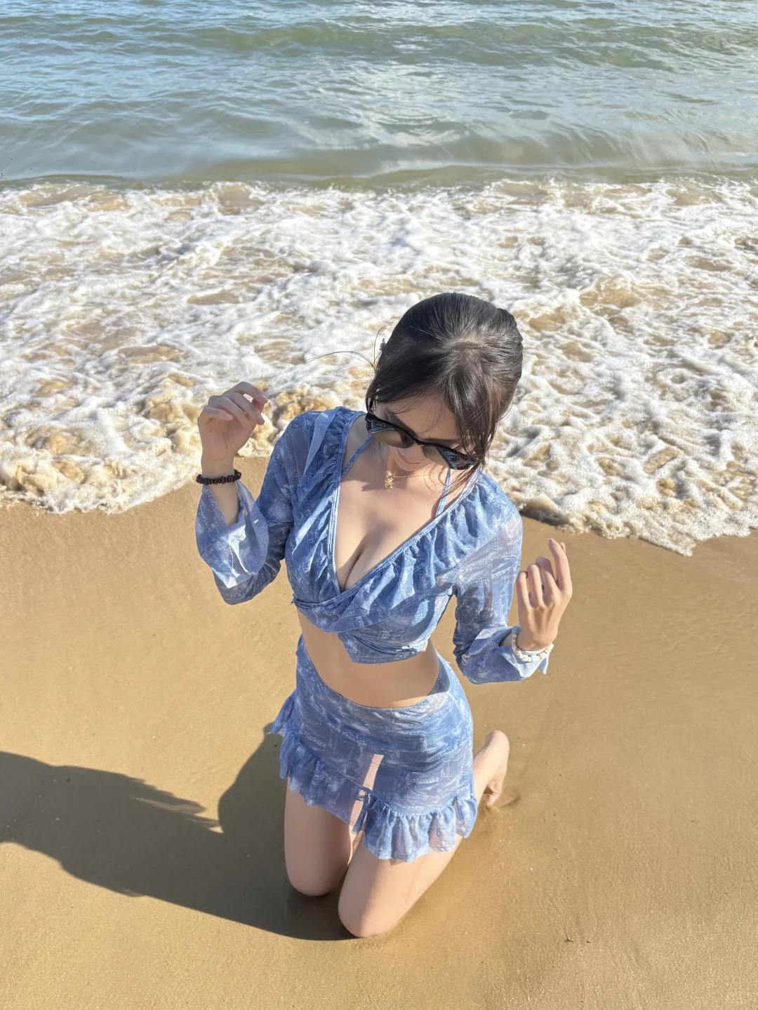 沙滩辣妹～实况图来一波