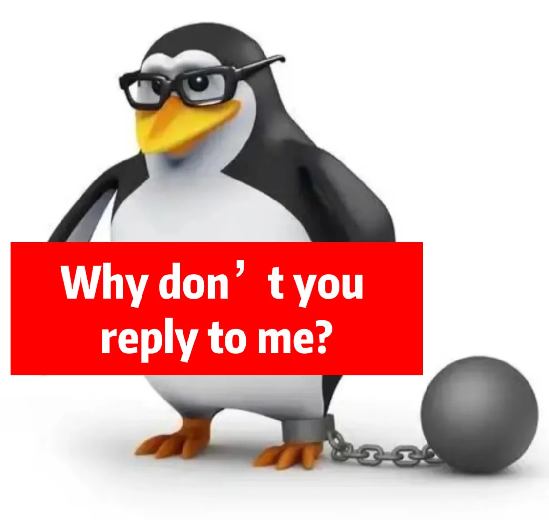 一个外贸表情包，不理我的老外回消息了