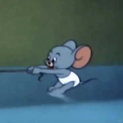 泰菲表情包合集｜猫和老鼠表情包12