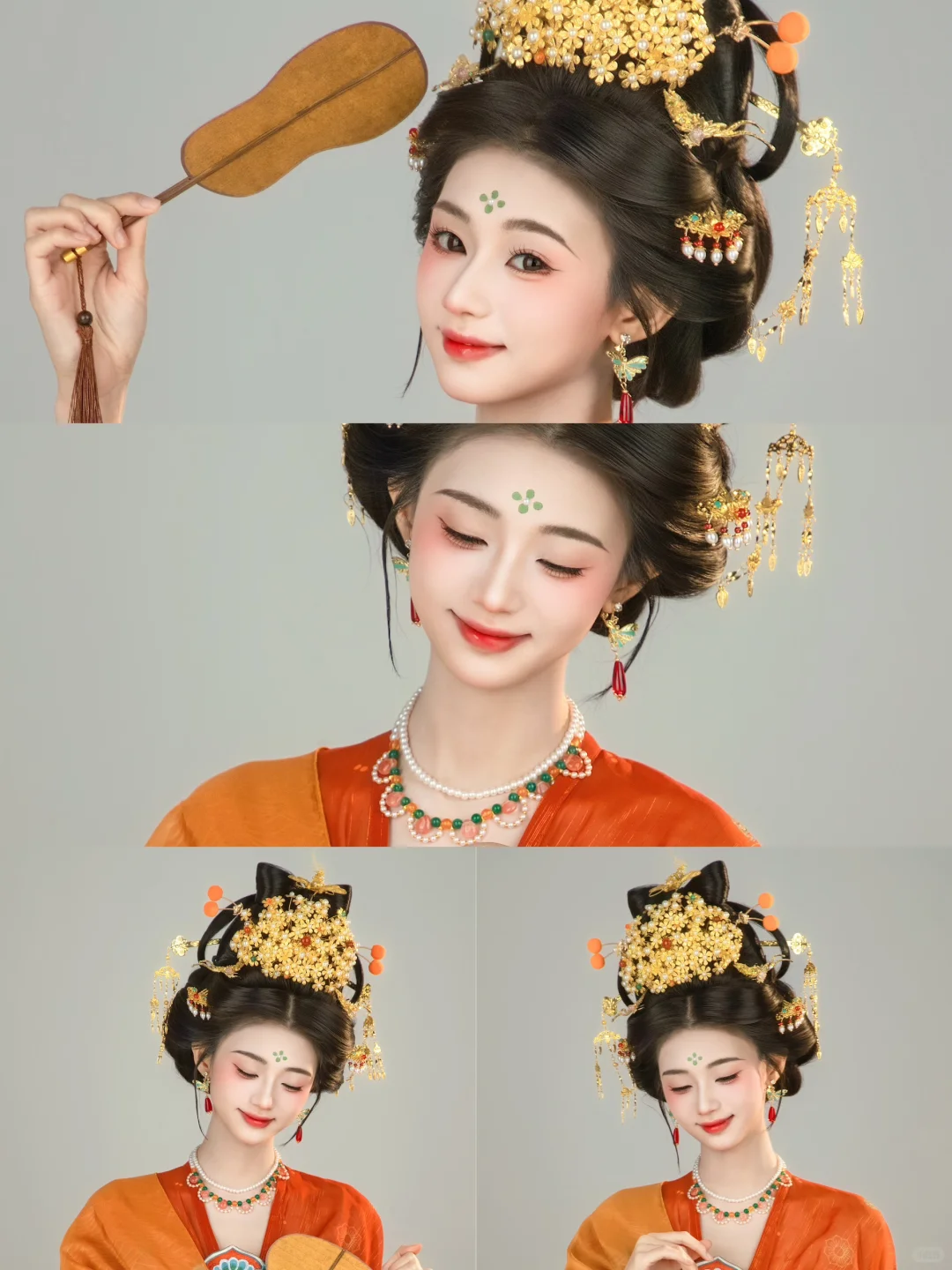 ✨推荐9️⃣种适合不同类型女生的唐风妆造