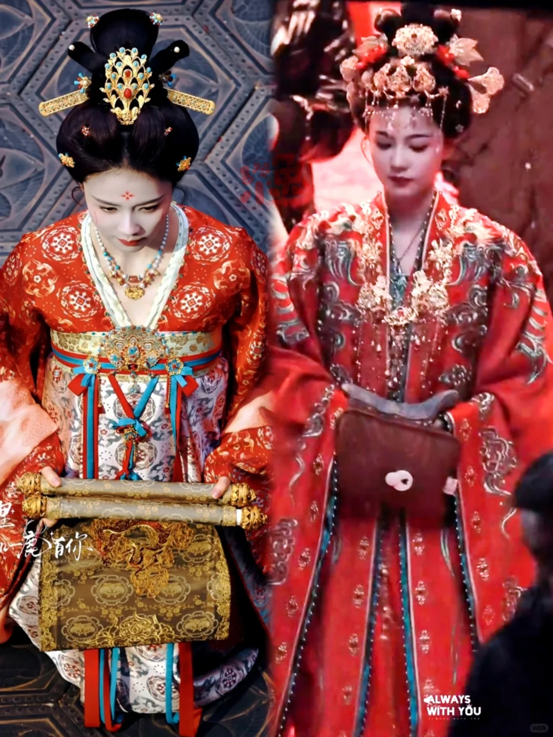 白鹿待播剧《唐宫奇案》李佩仪的30套造型