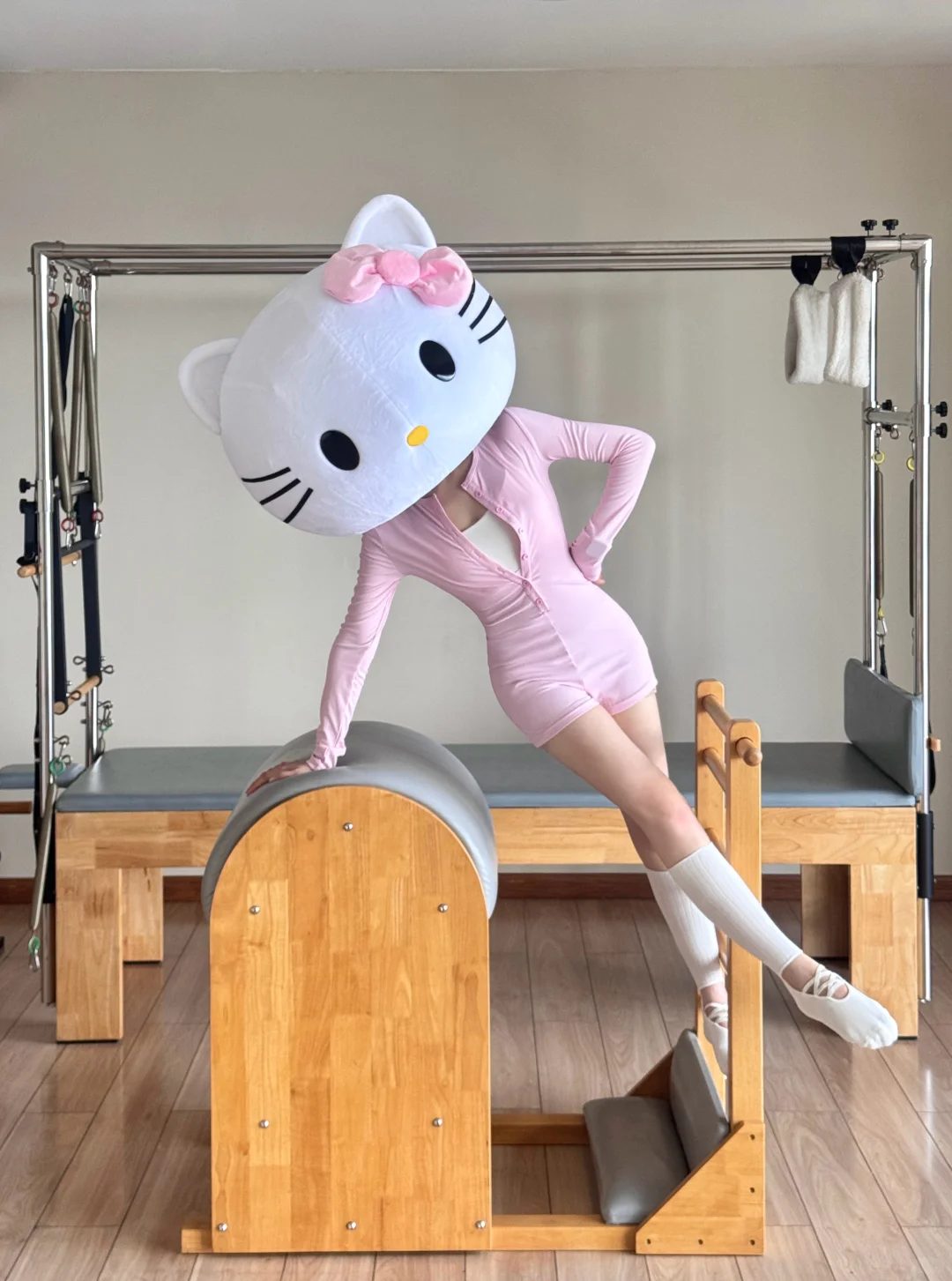 Kitty女士的普拉提日常💛🩵