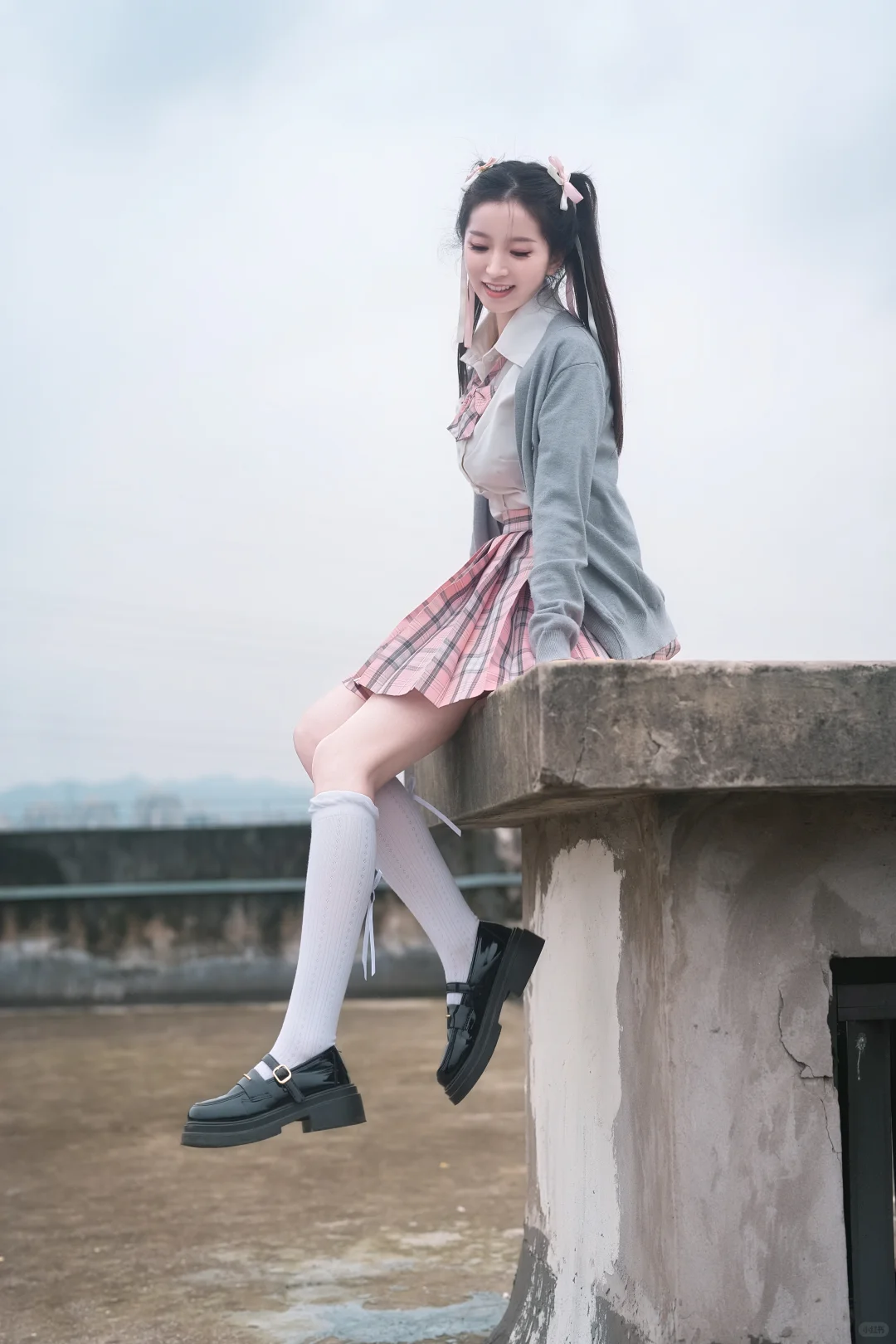 双马尾JK 给你不一样的感觉！