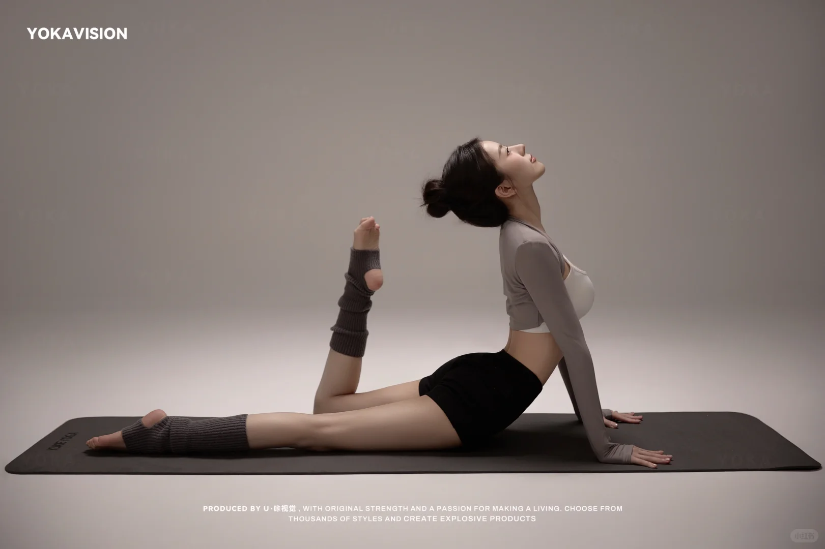 瑜伽轻氧少女青岛写真🤍力量的尽头是柔美