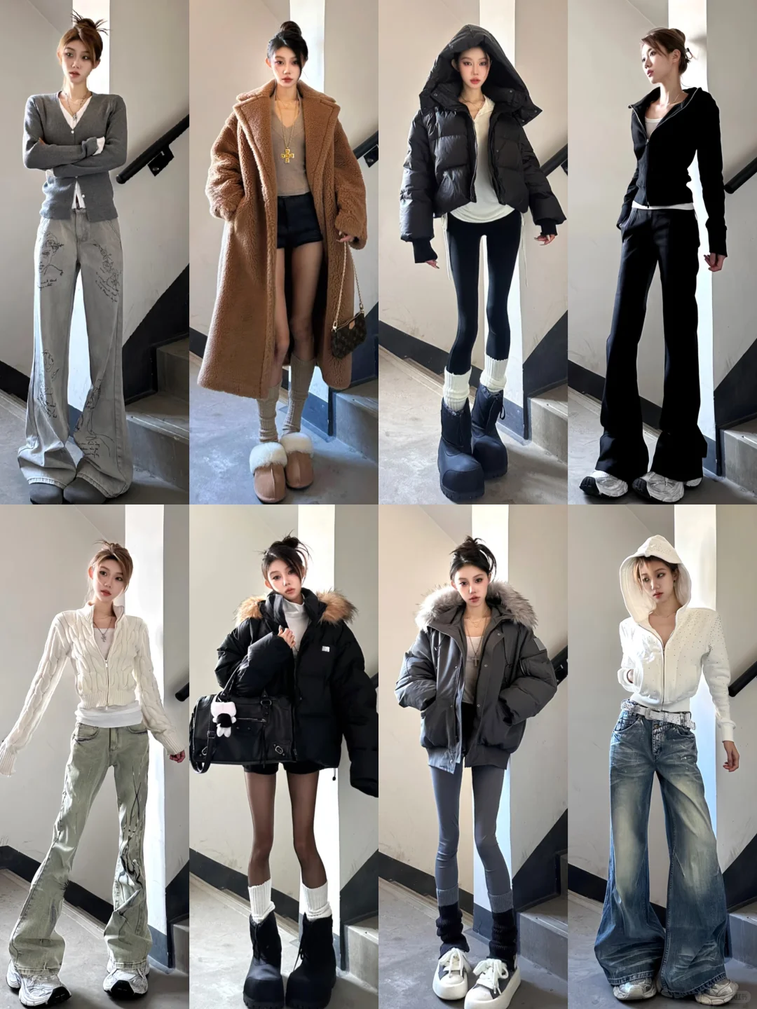 4⃣️8⃣️套秋冬打底袜穿搭｜光腿神器穿搭