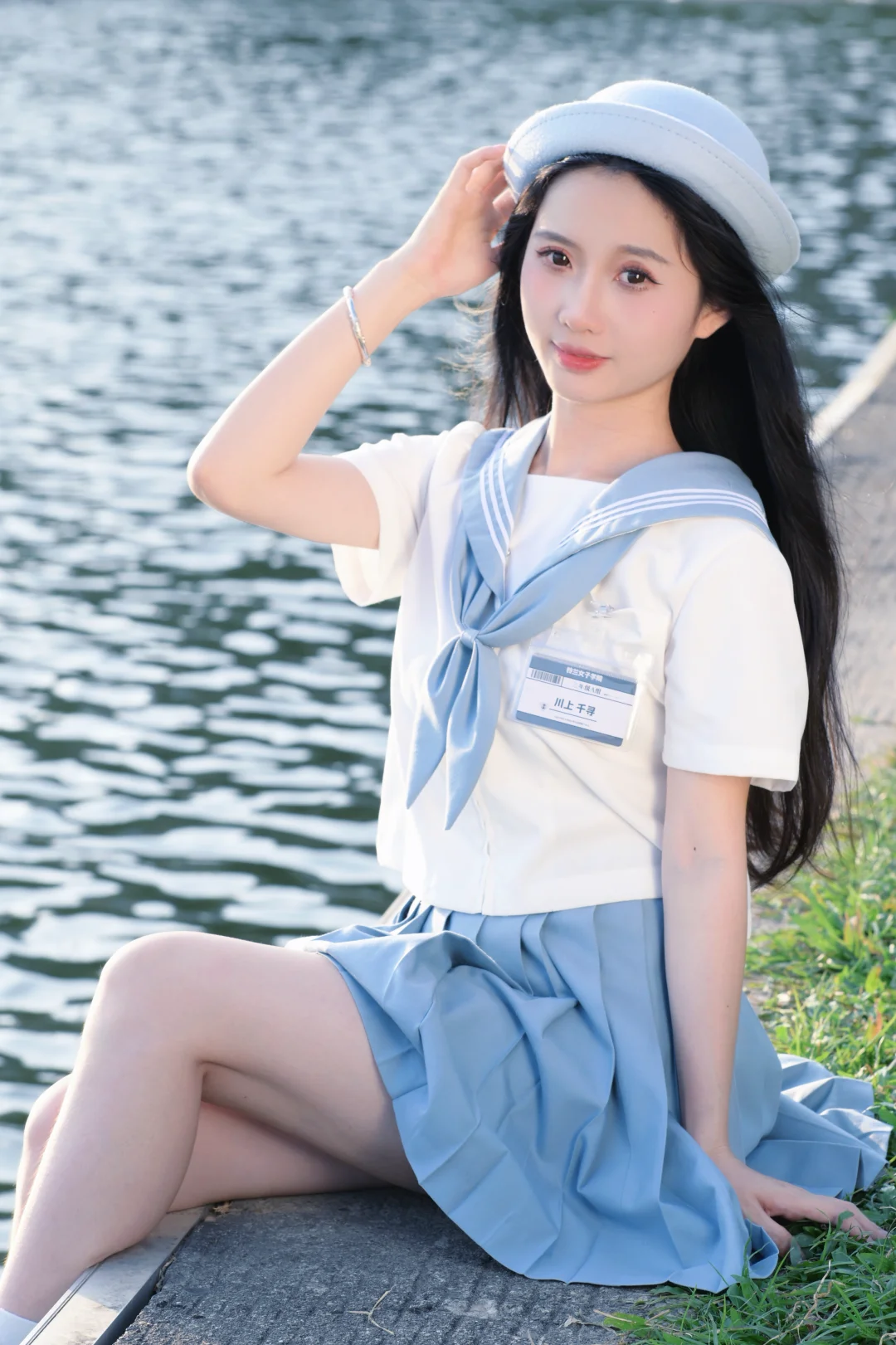 南湖公园桥上拍到可爱JK｜南宁约拍