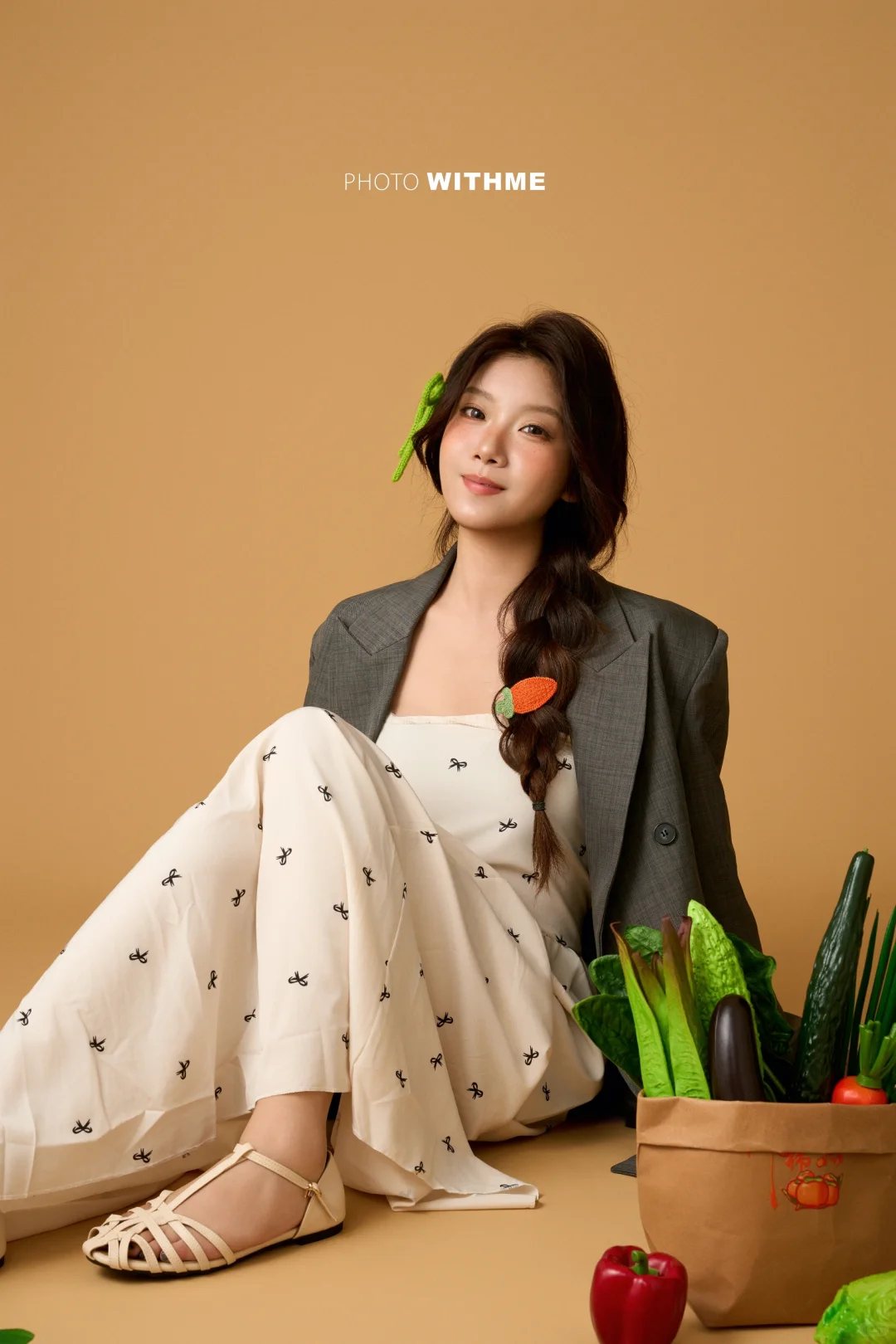 真的好喜欢这个蔬菜风写真