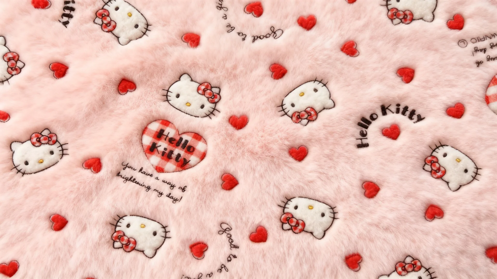 毛绒绒的HelloKitty电脑壁纸18张