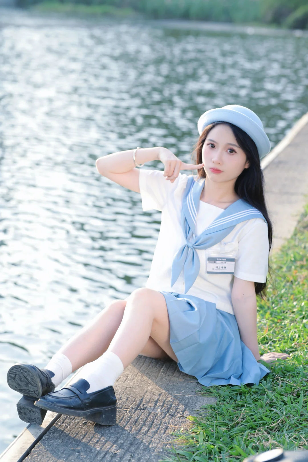 南湖公园桥上拍到可爱JK｜南宁约拍