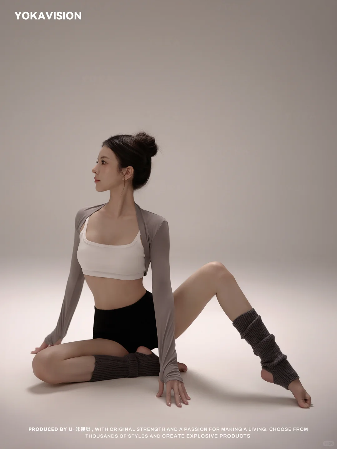 瑜伽轻氧少女青岛写真🤍力量的尽头是柔美