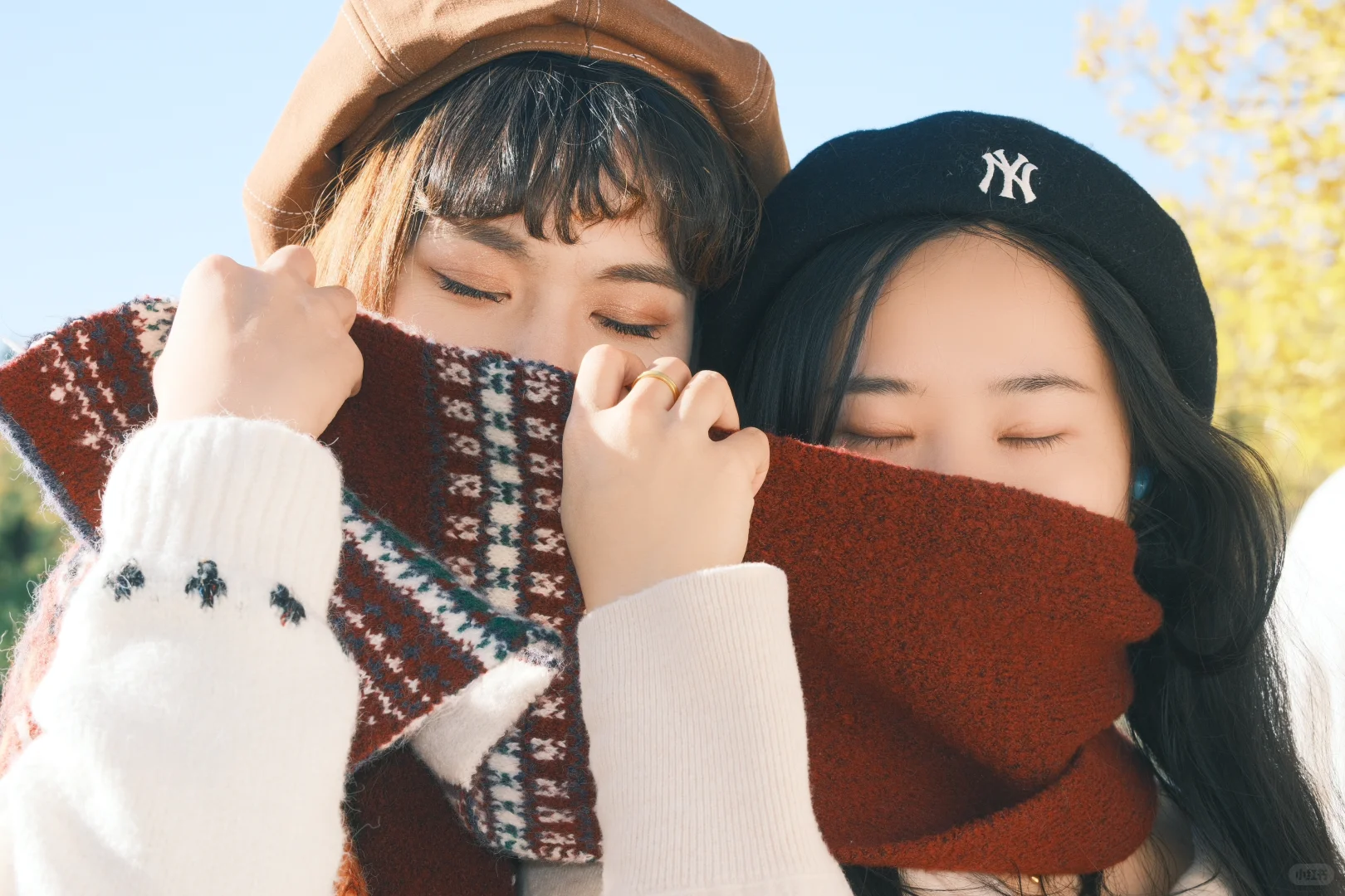 我们是好朋友还是一起过秋🍂