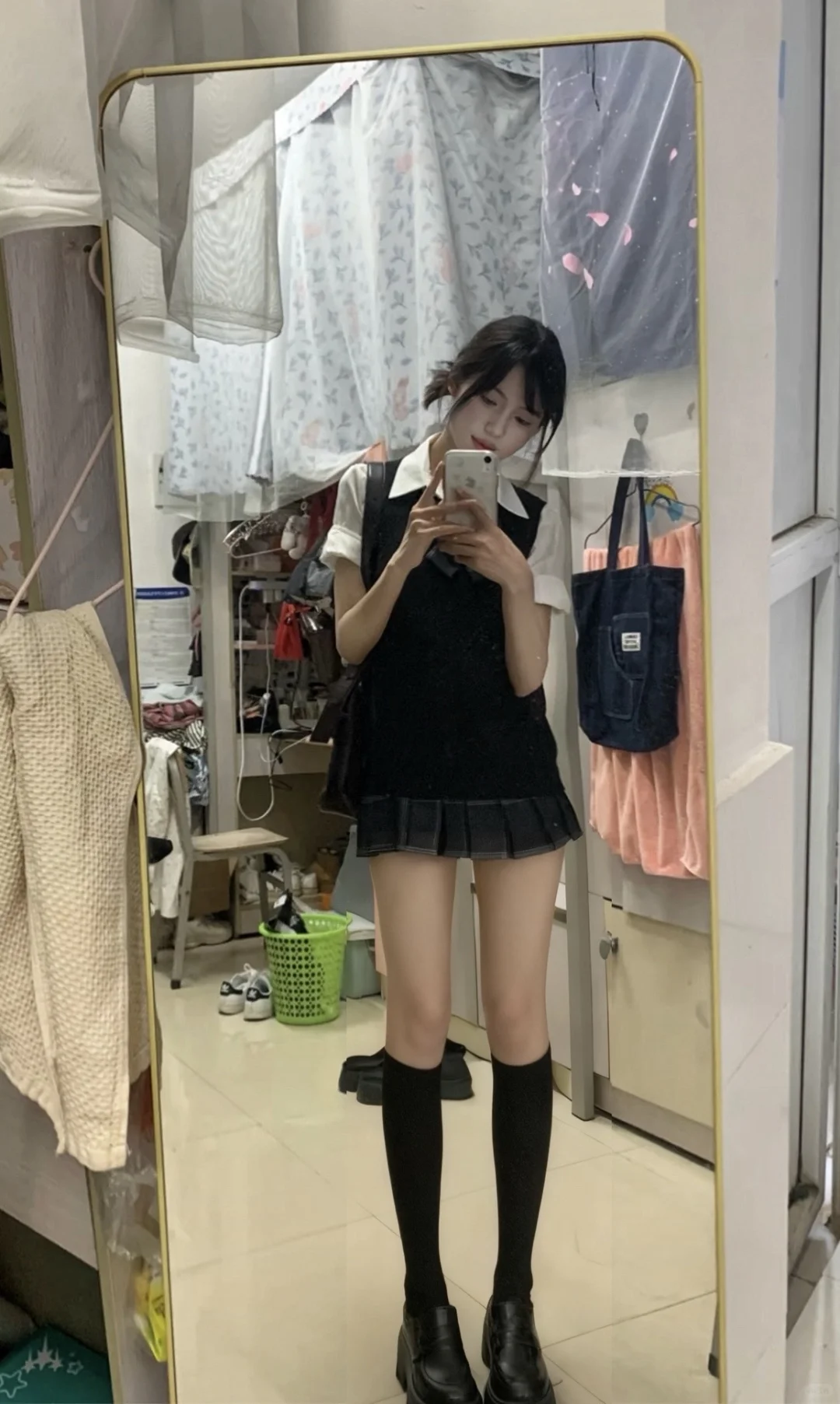 过膝袜和小腿袜