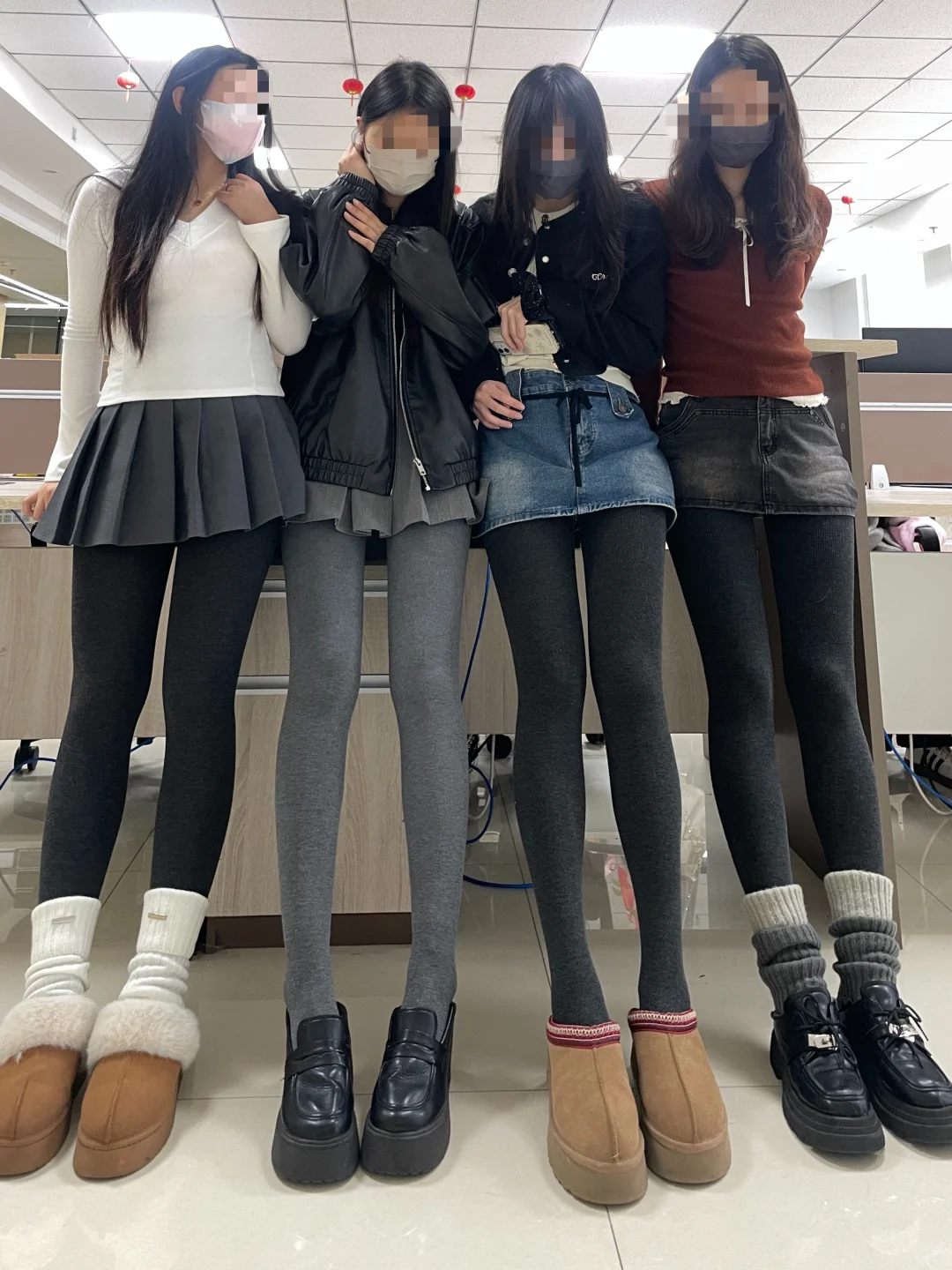 震惊❗办公室竟出现连裤袜人传人现象…