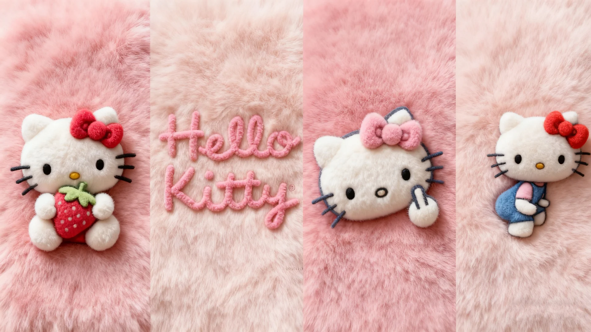 毛绒绒的HelloKitty电脑壁纸18张